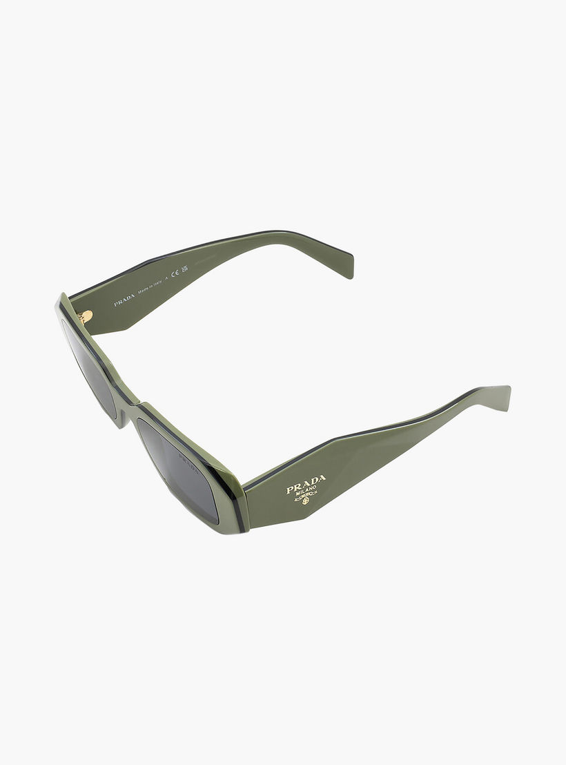 نظارات شمسية برادا نسائية مستطيلة رمادية | 17WS-women-sunglasses-image-3