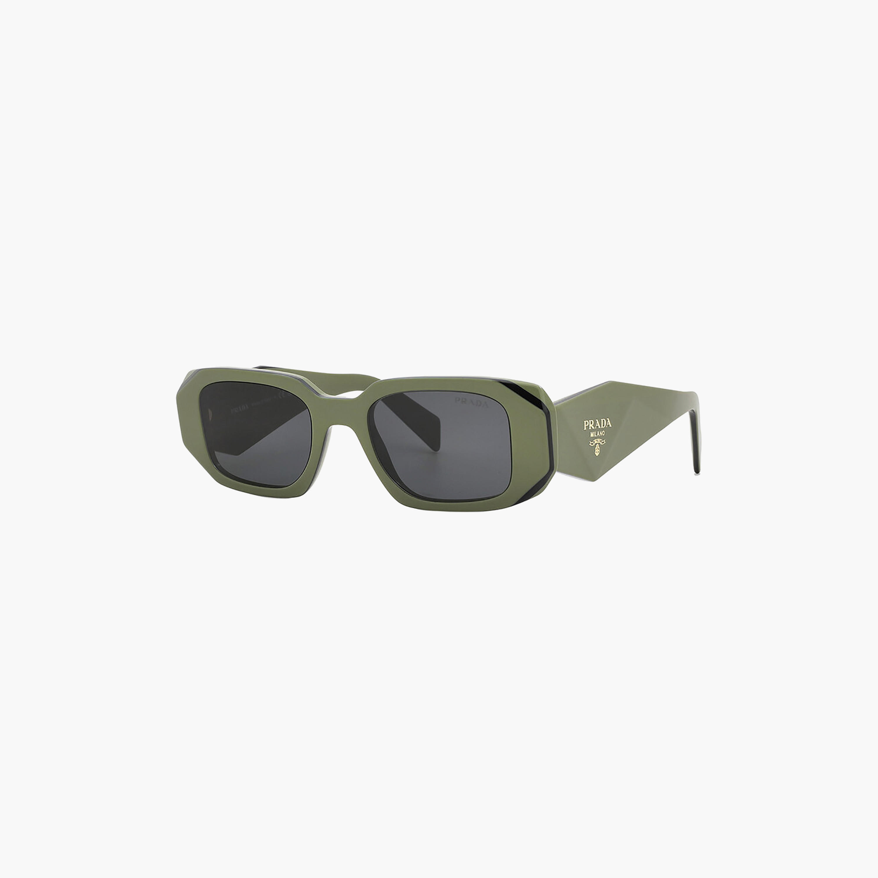 نظارات شمسية برادا نسائية مستطيلة رمادية | 17WS-women-sunglasses-image-4