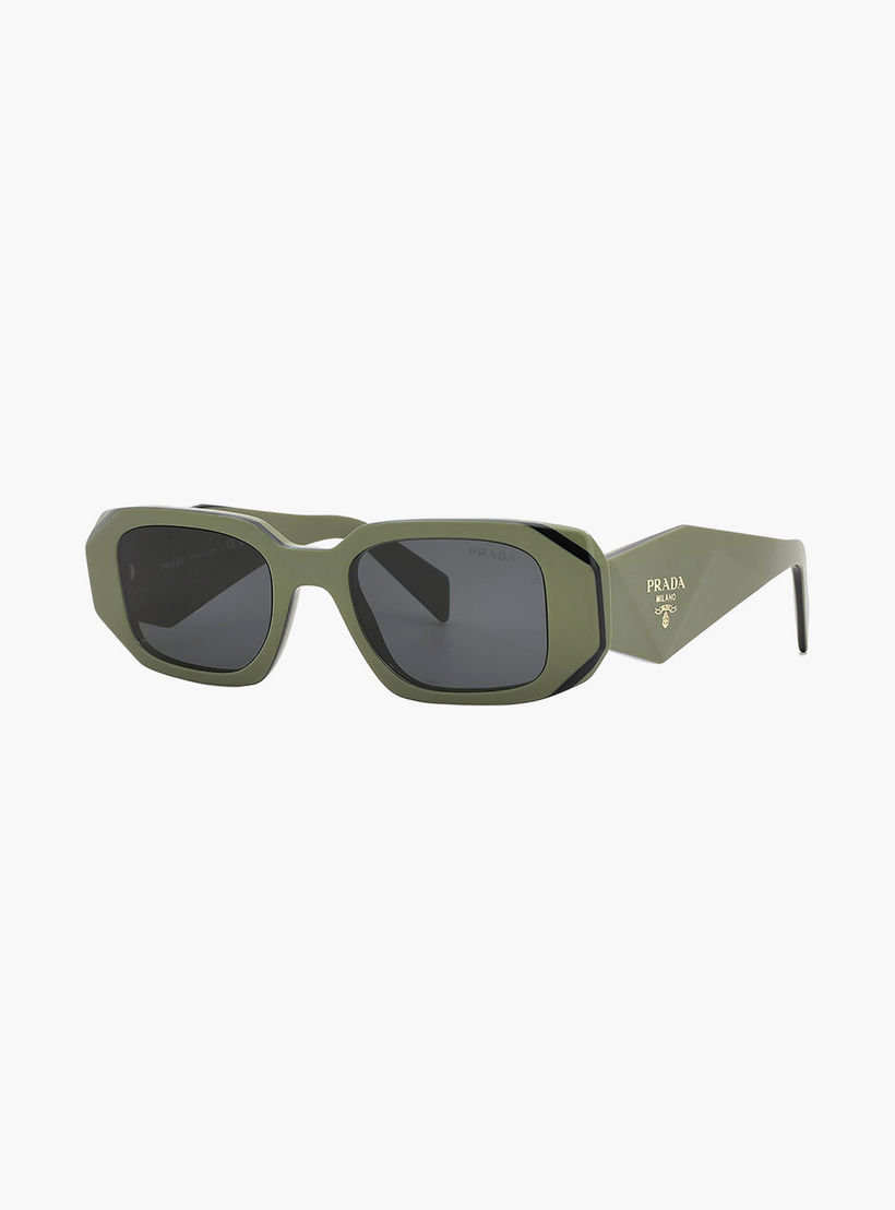 نظارات شمسية برادا نسائية مستطيلة رمادية | 17WS-women-sunglasses-image-4