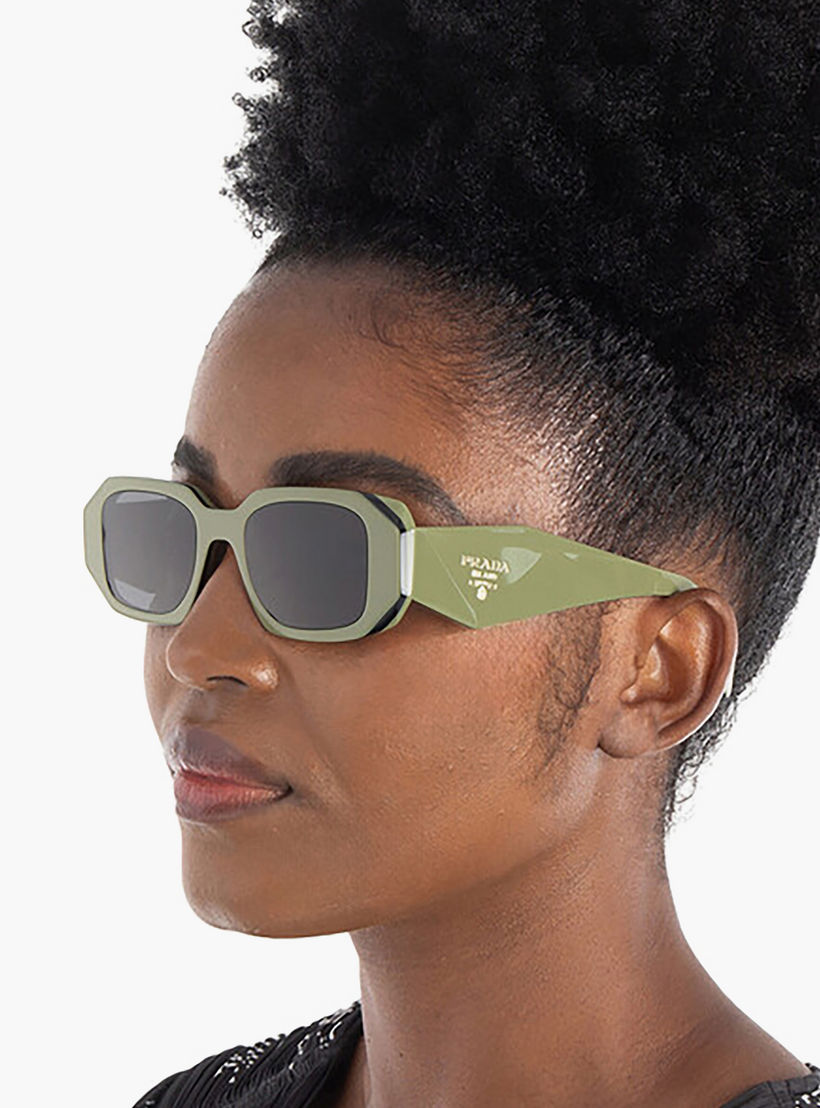 نظارات شمسية برادا نسائية مستطيلة رمادية | 17WS-women-sunglasses-image-6