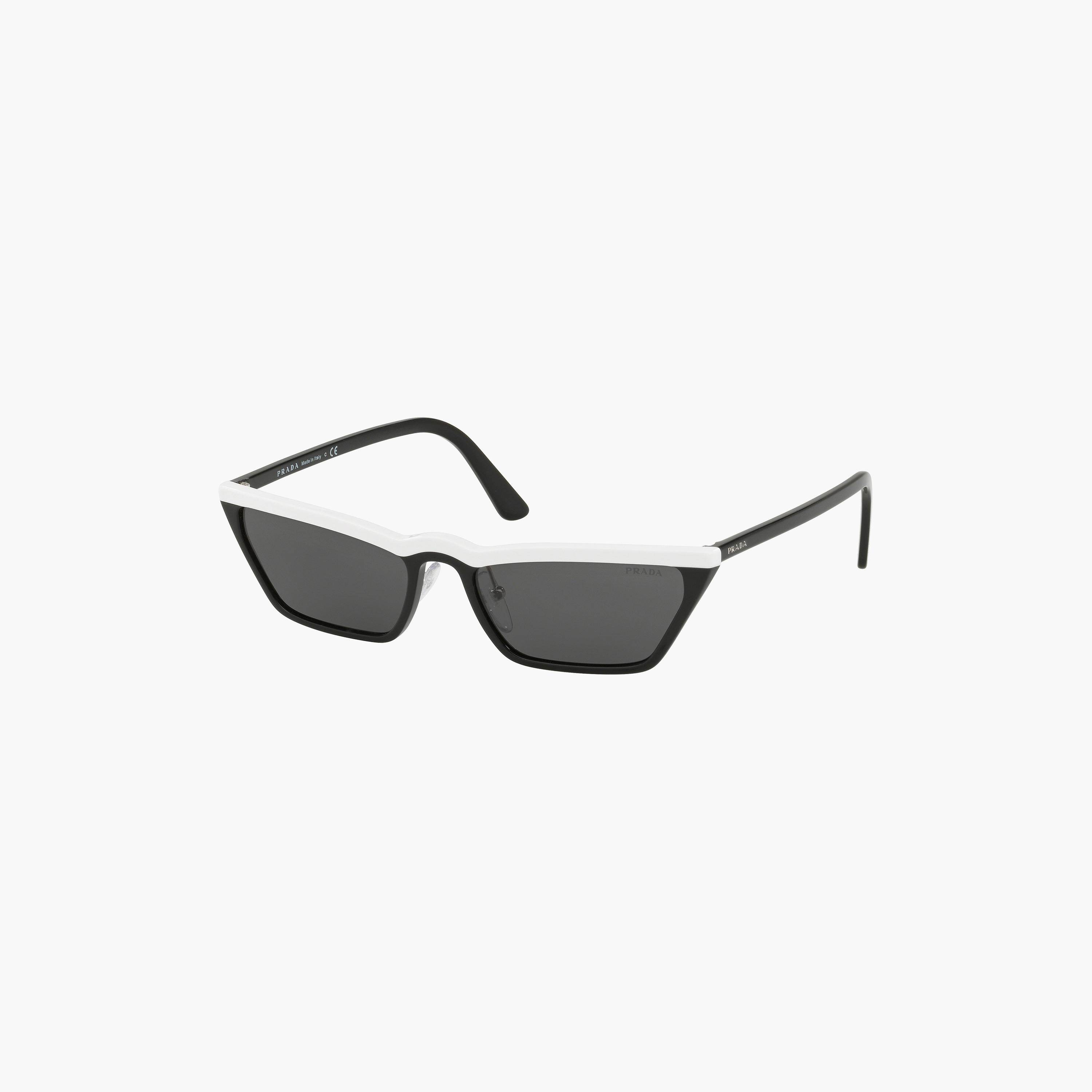 نظارات شمسية رمادية بتصميم عين القطة من برادا للنساء | 19 أمريكي-women-sunglasses-image-1