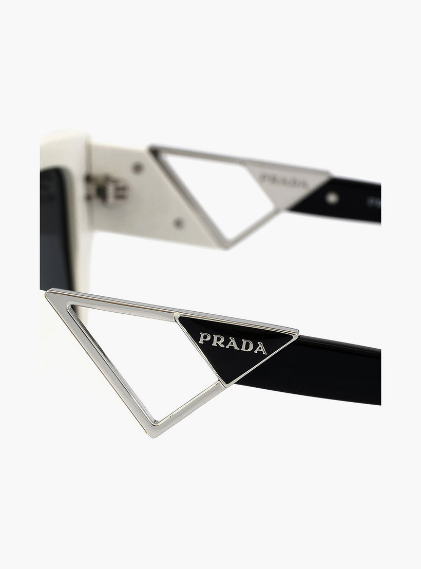Prada Women Cat Eye Grey Sunglasses | 21YS-women-sunglasses-image-4