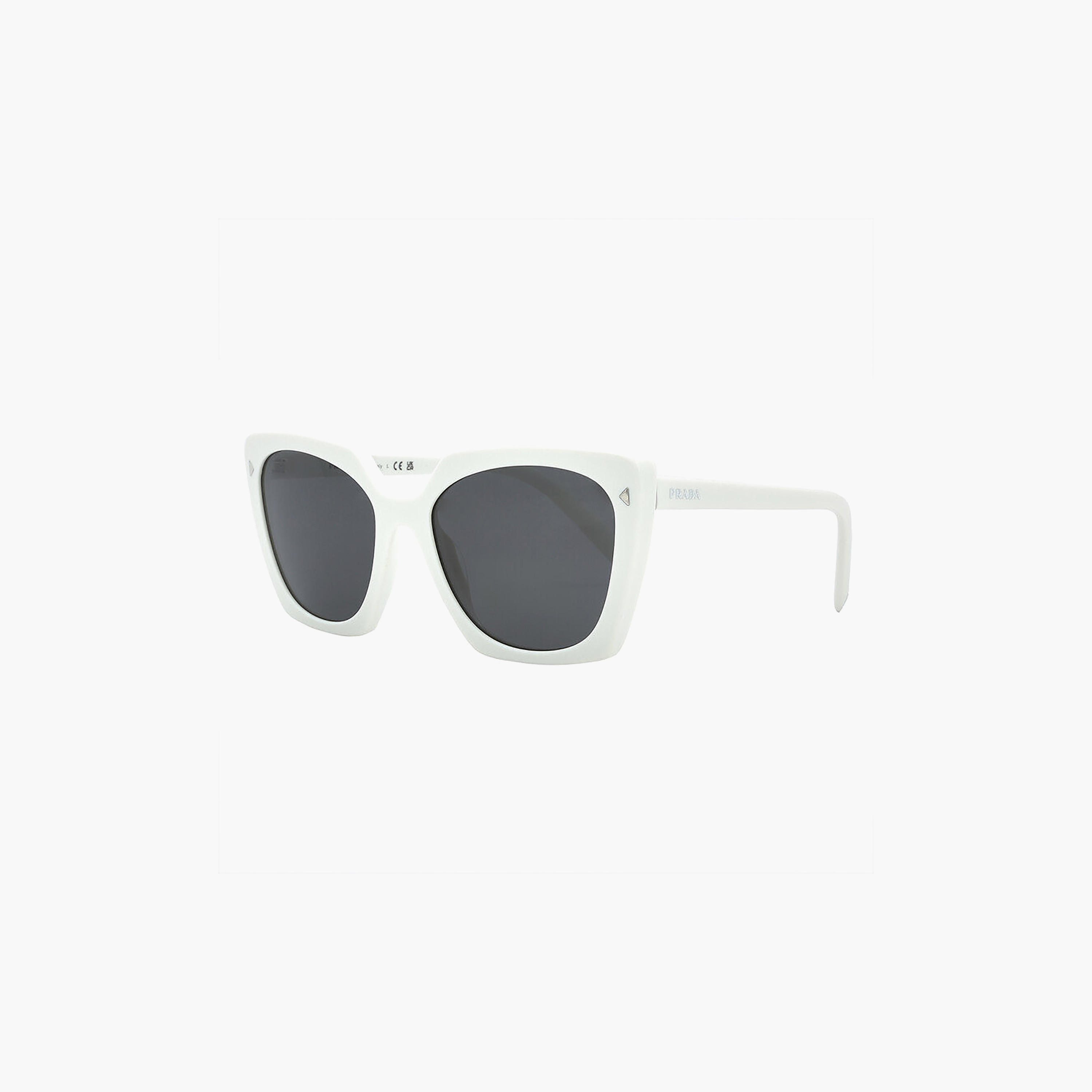 نظارات شمسية رمادية بتصميم عين القطة من برادا للنساء | 23ZS-women-sunglasses-image-2