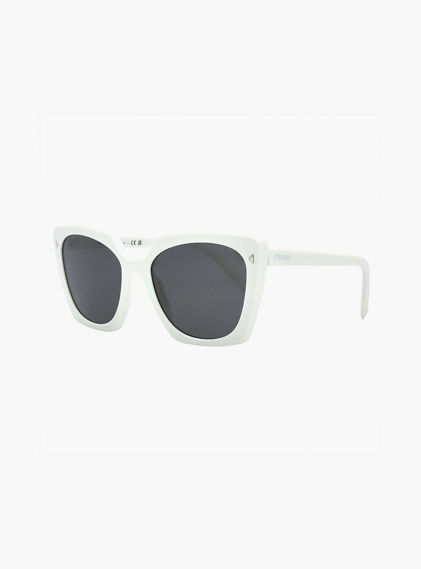 نظارات شمسية رمادية بتصميم عين القطة من برادا للنساء | 23ZS-women-sunglasses-image-2