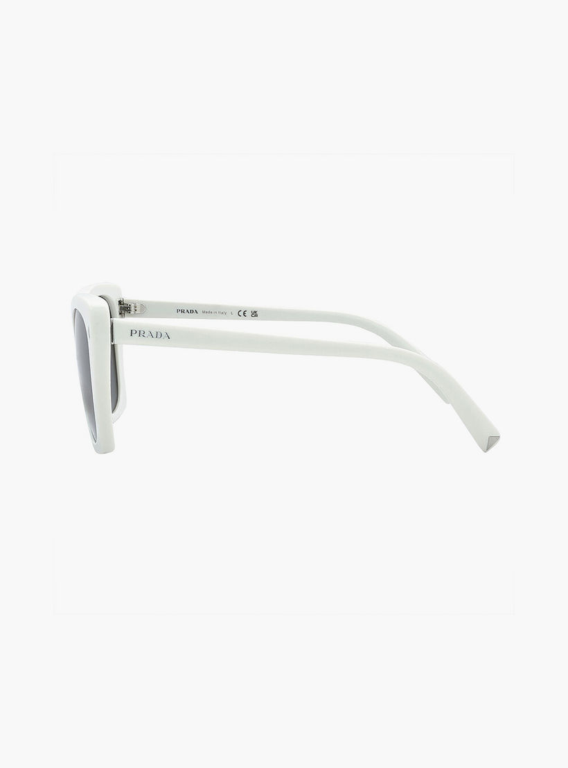 نظارات شمسية رمادية بتصميم عين القطة من برادا للنساء | 23ZS-women-sunglasses-image-3