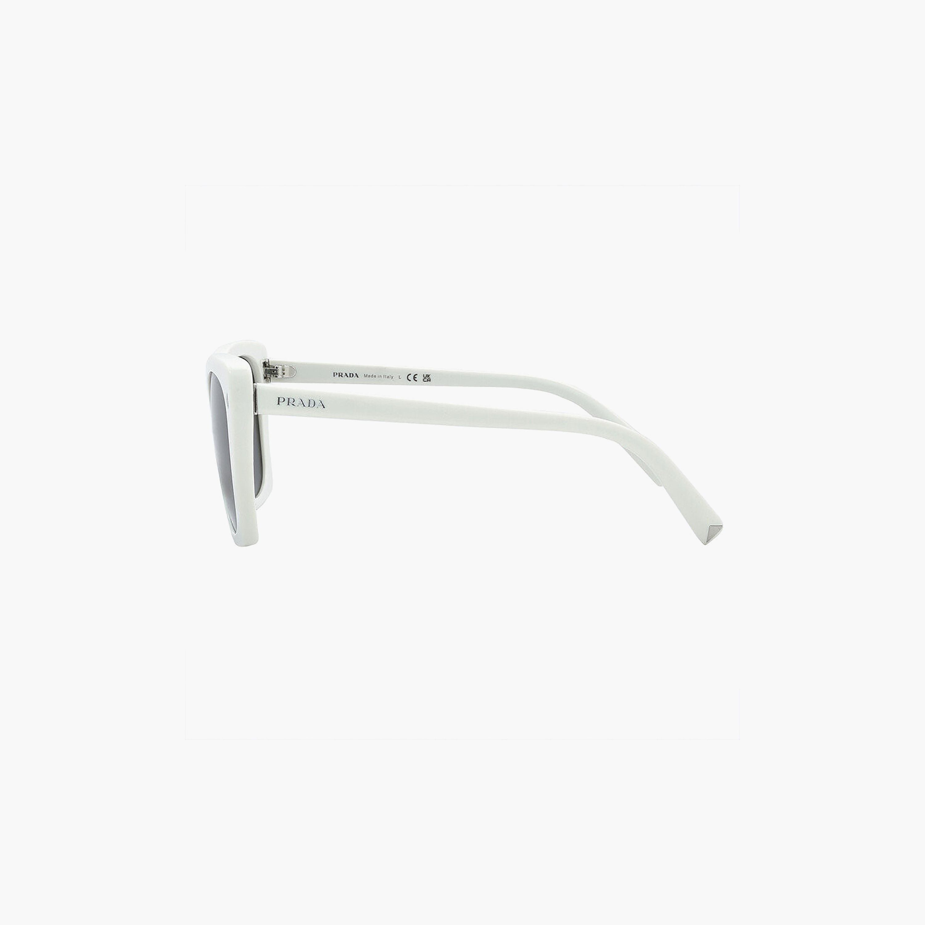 نظارات شمسية رمادية بتصميم عين القطة من برادا للنساء | 23ZS-women-sunglasses-image-3