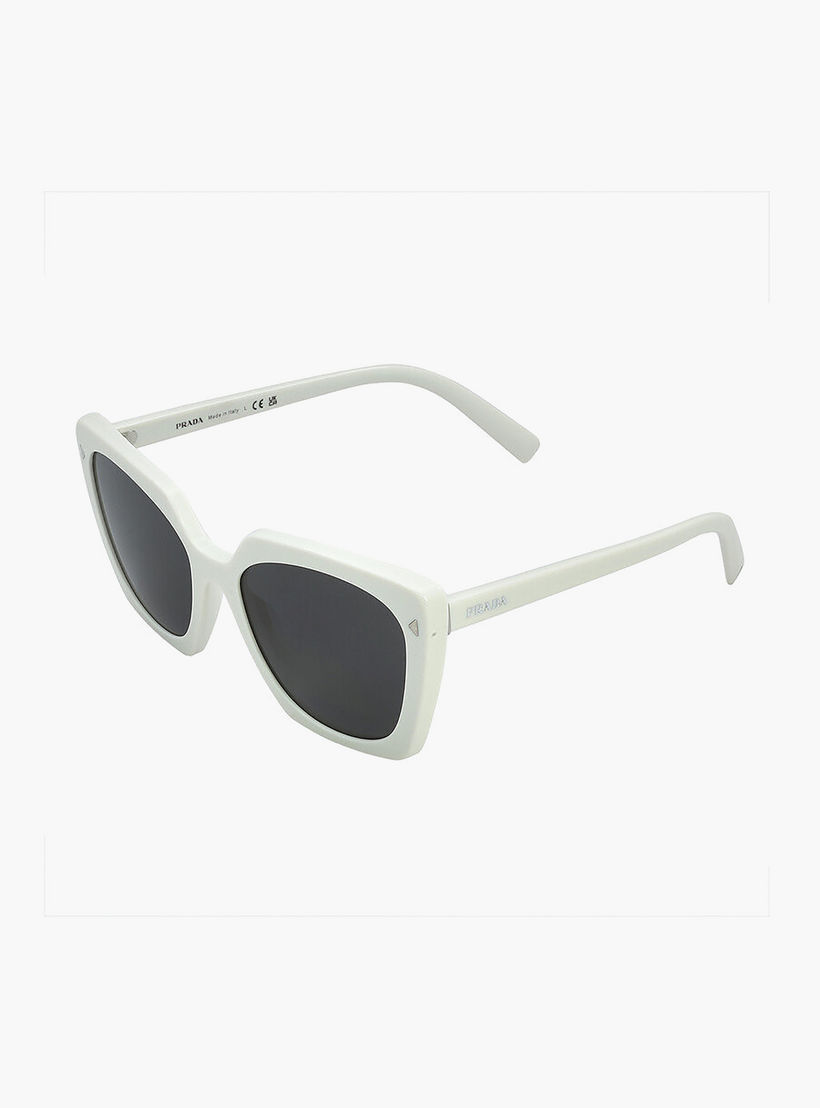 نظارات شمسية رمادية بتصميم عين القطة من برادا للنساء | 23ZS-women-sunglasses-image-4