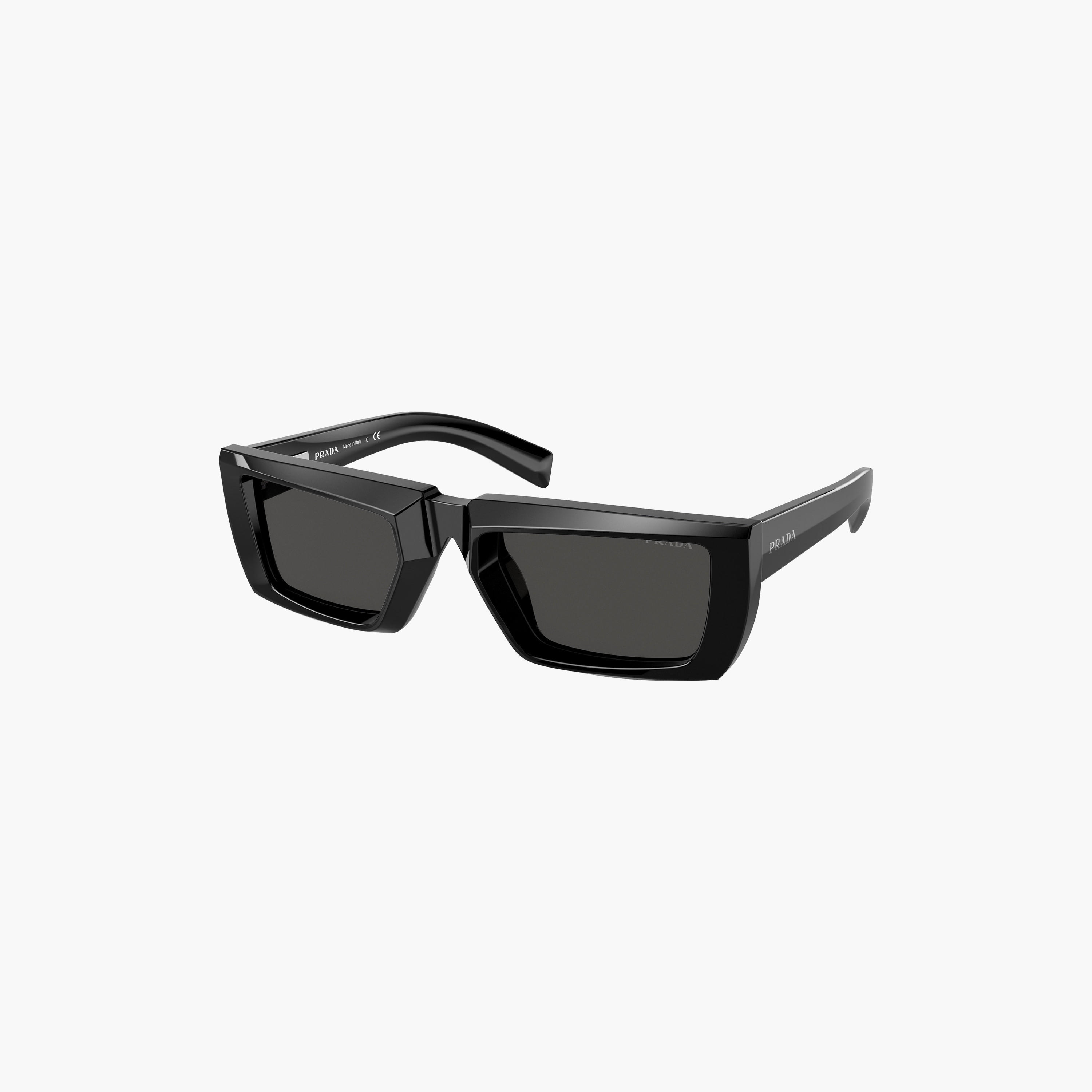 Prada Unisex Rectangle Grey Sunglasses | 24YS-men-sunglasses-image-1