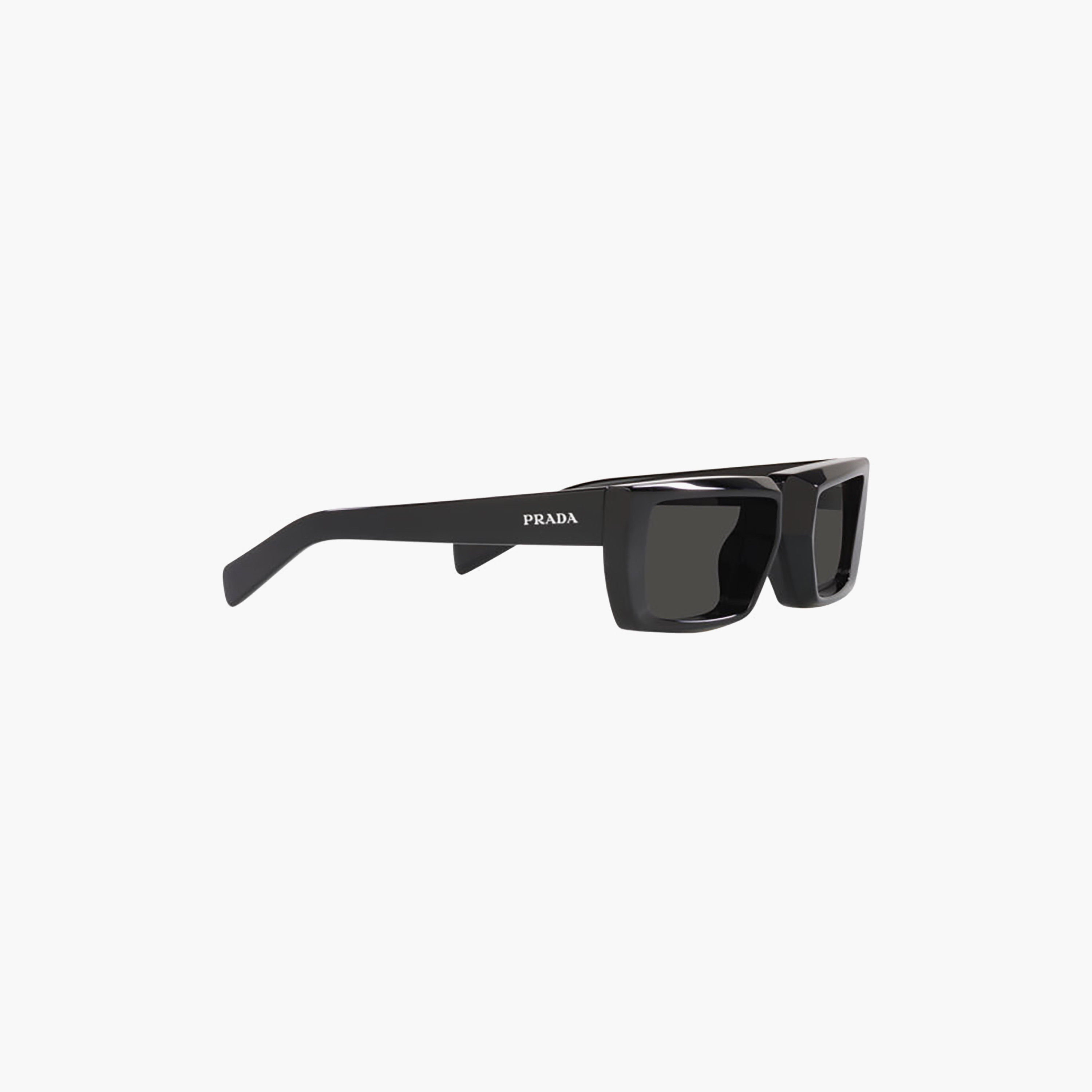 نظارات شمسية برادا رمادية مستطيلة للجنسين | 24YS-men-sunglasses-image-3