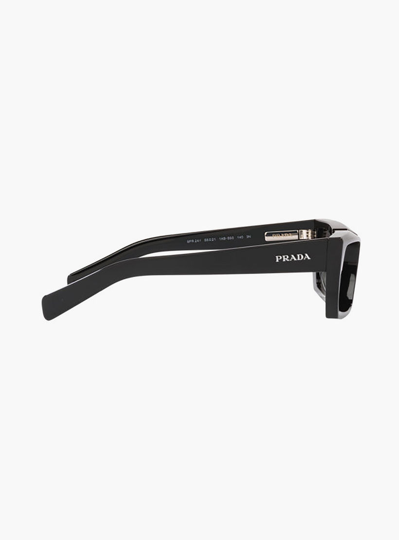 Prada Unisex Rectangle Grey Sunglasses | 24YS-men-sunglasses-image-4