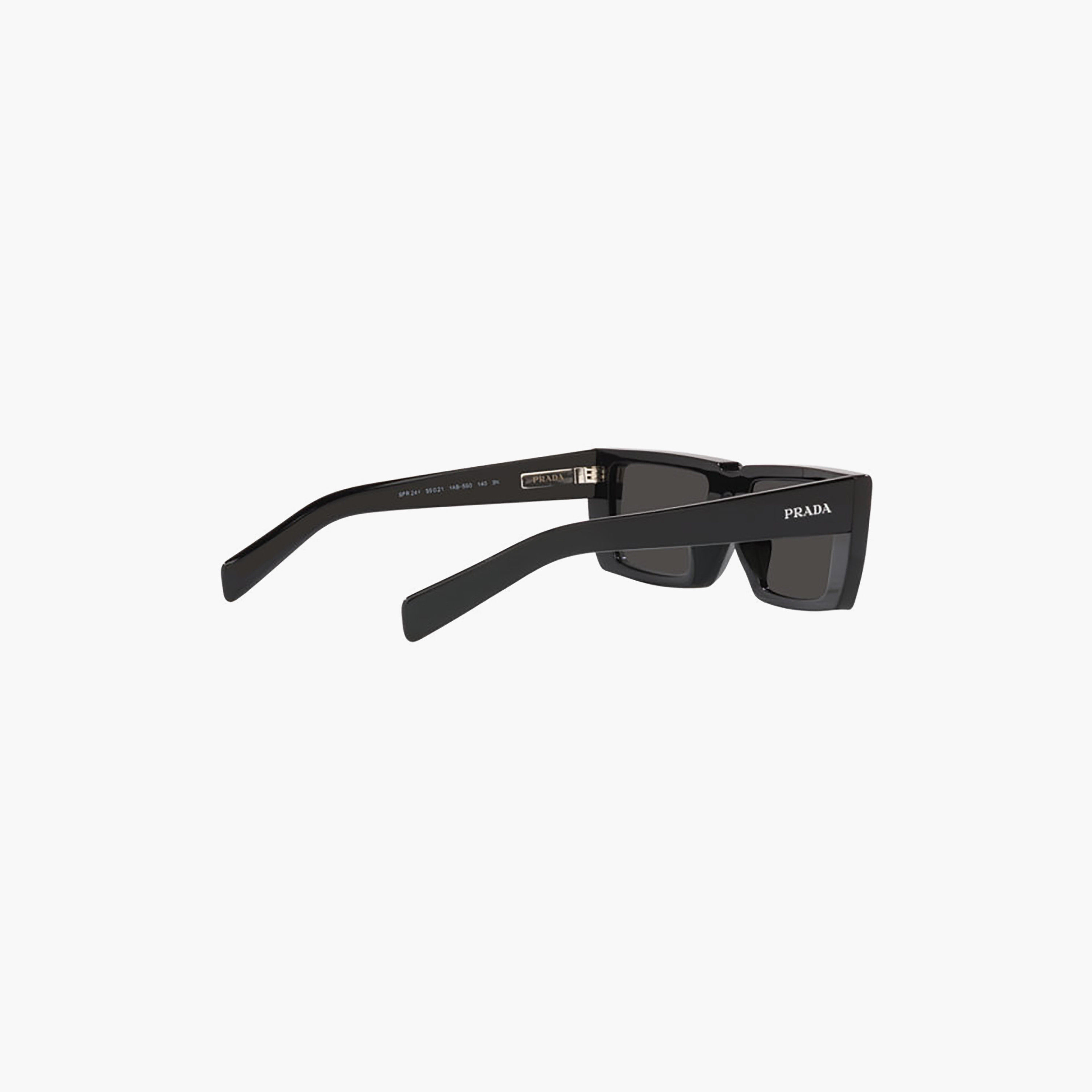 نظارات شمسية برادا رمادية مستطيلة للجنسين | 24YS-men-sunglasses-image-5