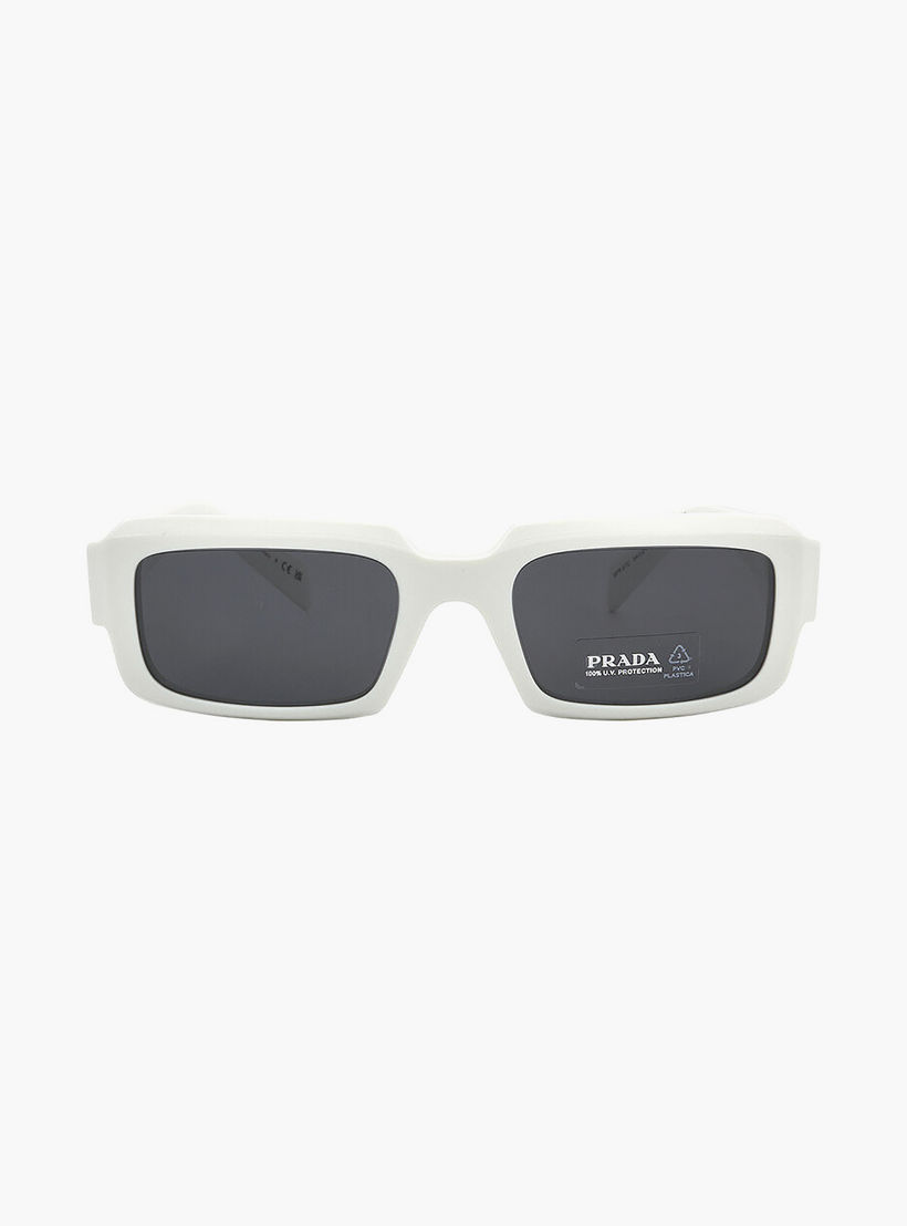 نظارات شمسية برادا رجالية مستطيلة الشكل رمادية اللون مستقطبة | 27ZS-men-sunglasses-image-1