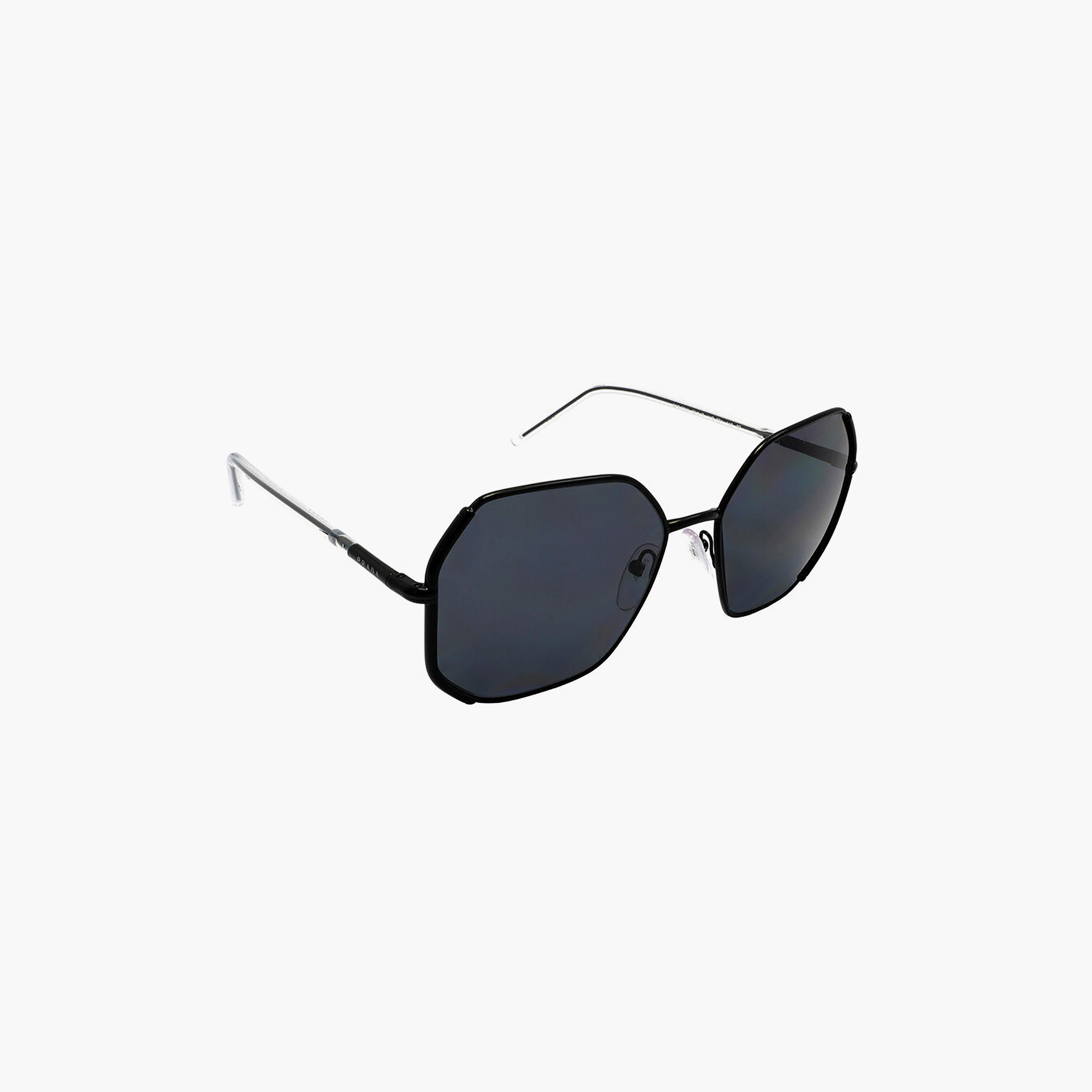 نظارات شمسية نسائية من برادا بتصميم هندسي وردي | 52WS-women-sunglasses-image-2