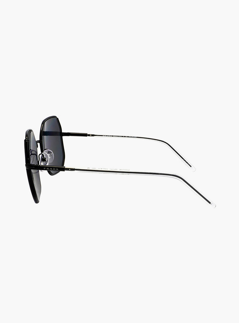 نظارات شمسية نسائية من برادا بتصميم هندسي وردي | 52WS-women-sunglasses-image-3