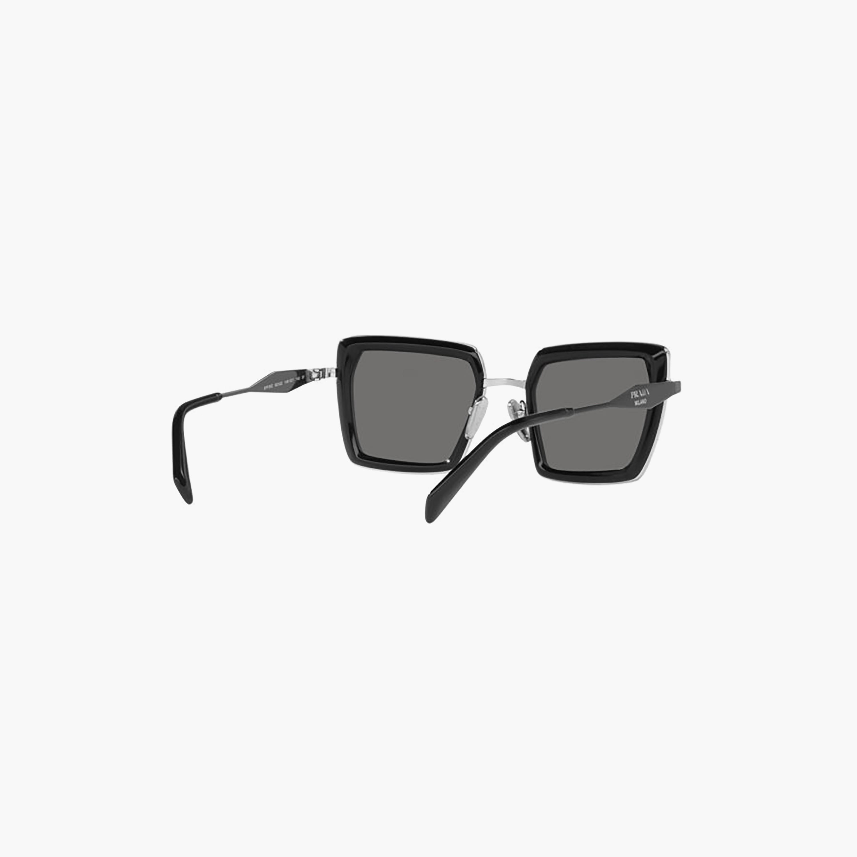 Prada Women Square Grey Sunglasses | 55ZS-women-sunglasses-image-6