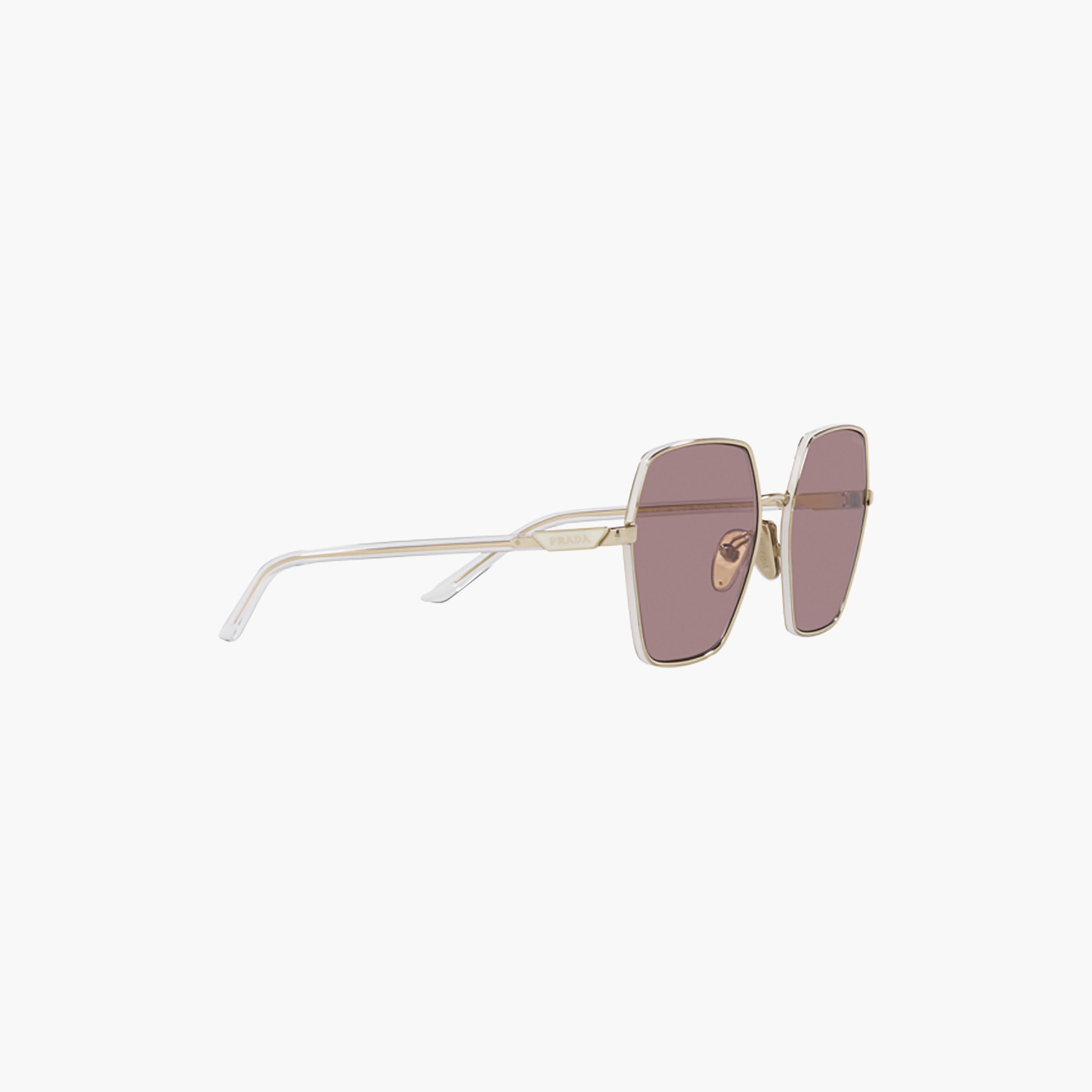Prada Women Geometric Brown Sunglasses | 56YS-women-sunglasses-image-6