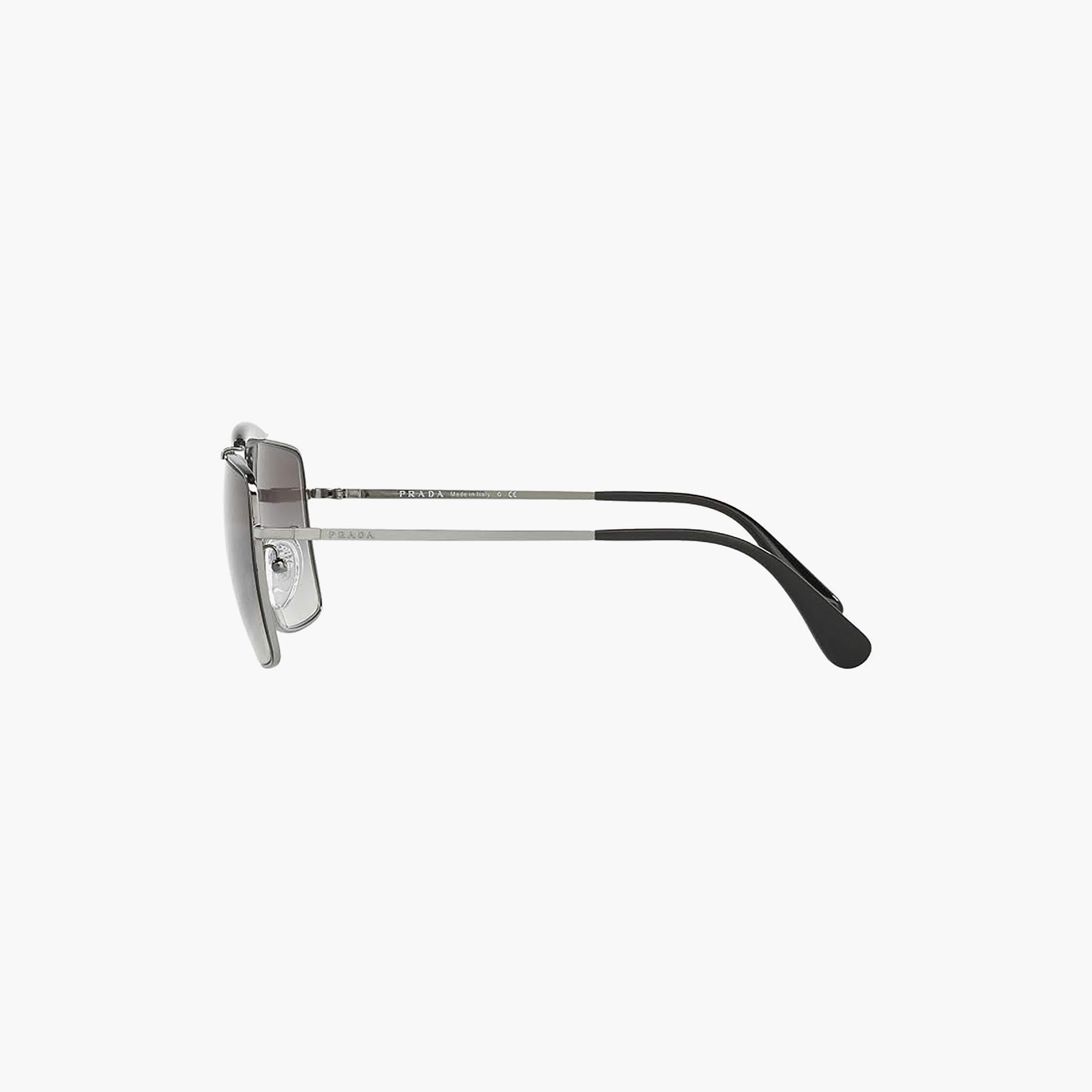 Prada Men Aviator Grey Sunglasses | 57SS-men-sunglasses-image-2
