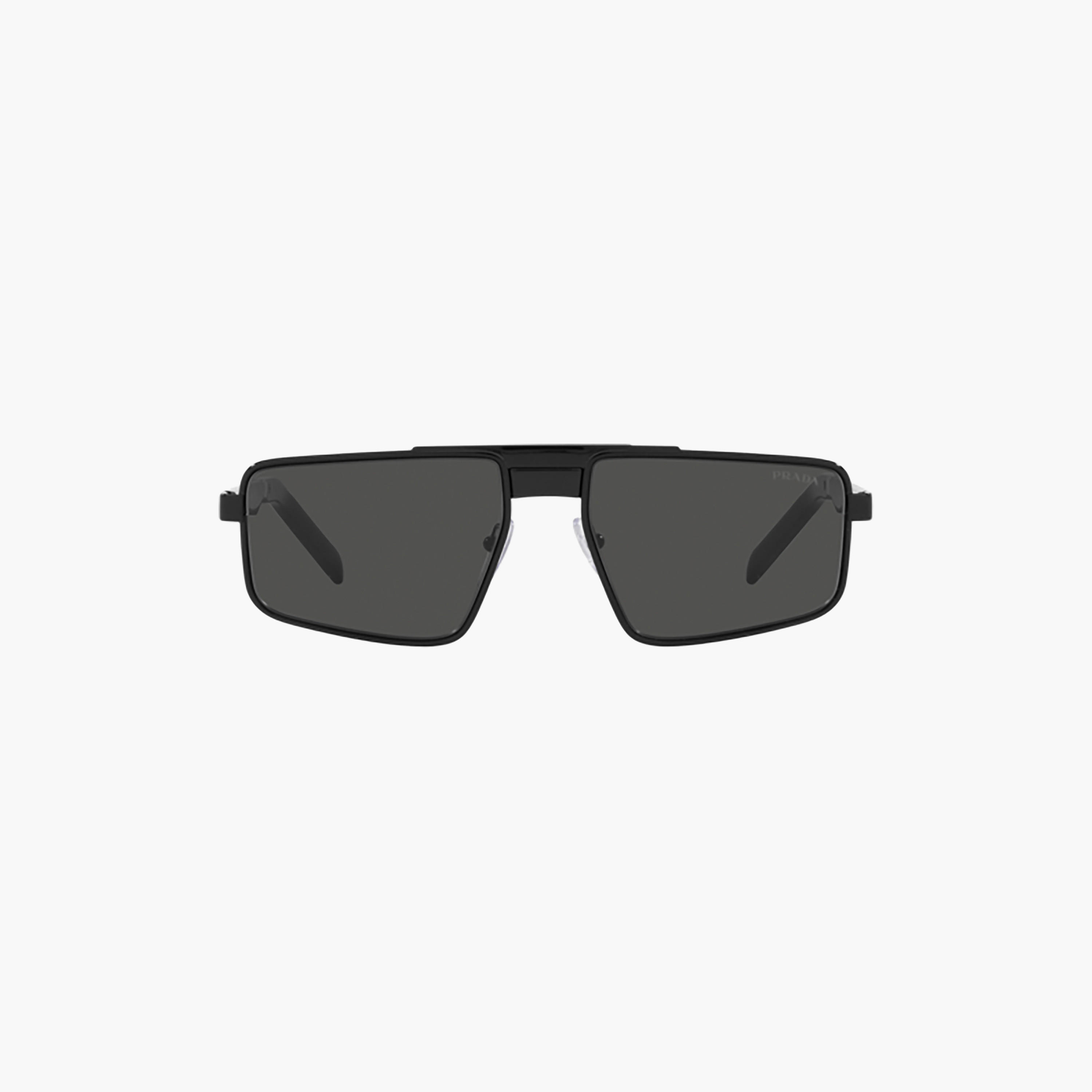 Prada Men Rectangle Grey Sunglasses | 61WS-men-sunglasses-image-1