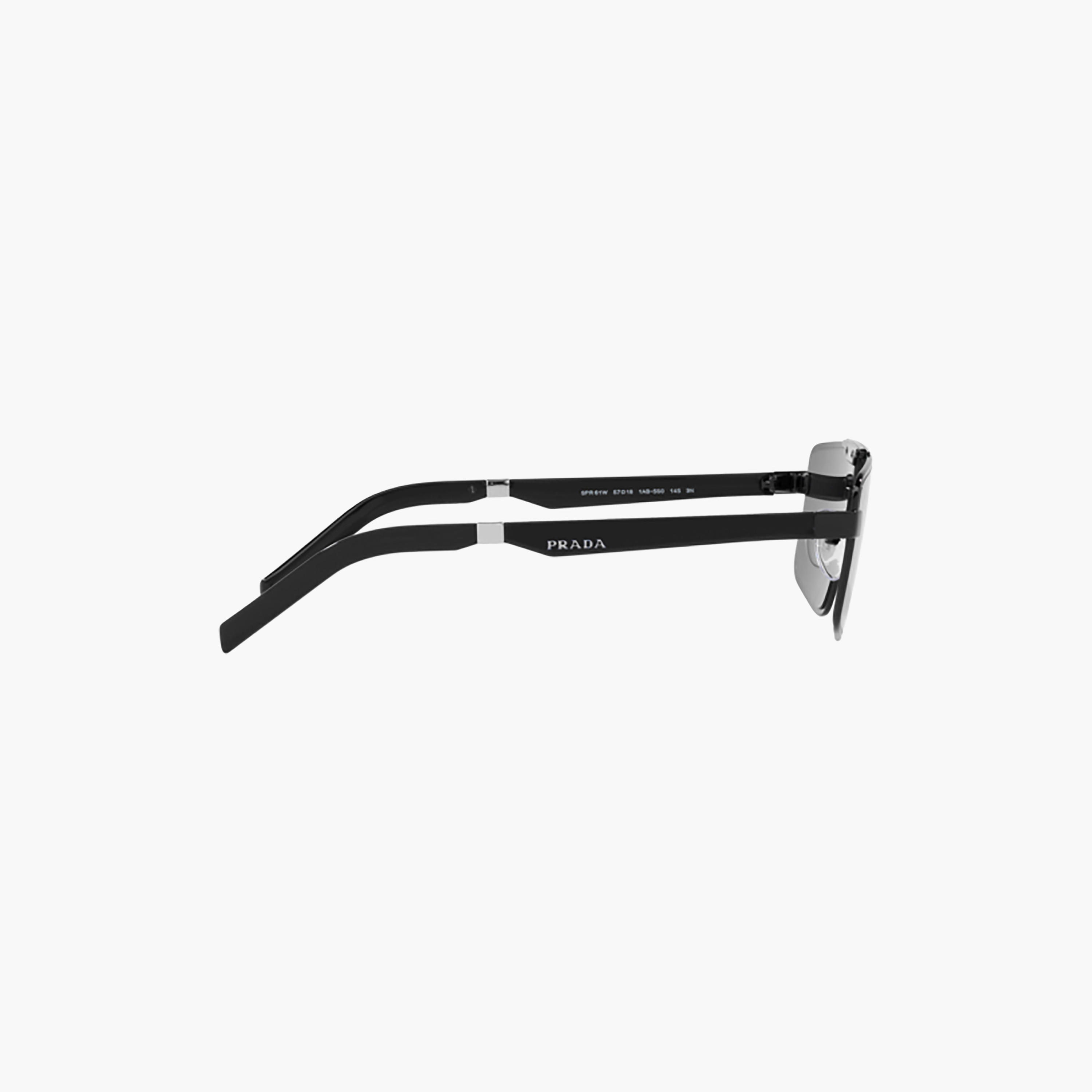 Prada Men Rectangle Grey Sunglasses | 61WS-men-sunglasses-image-2