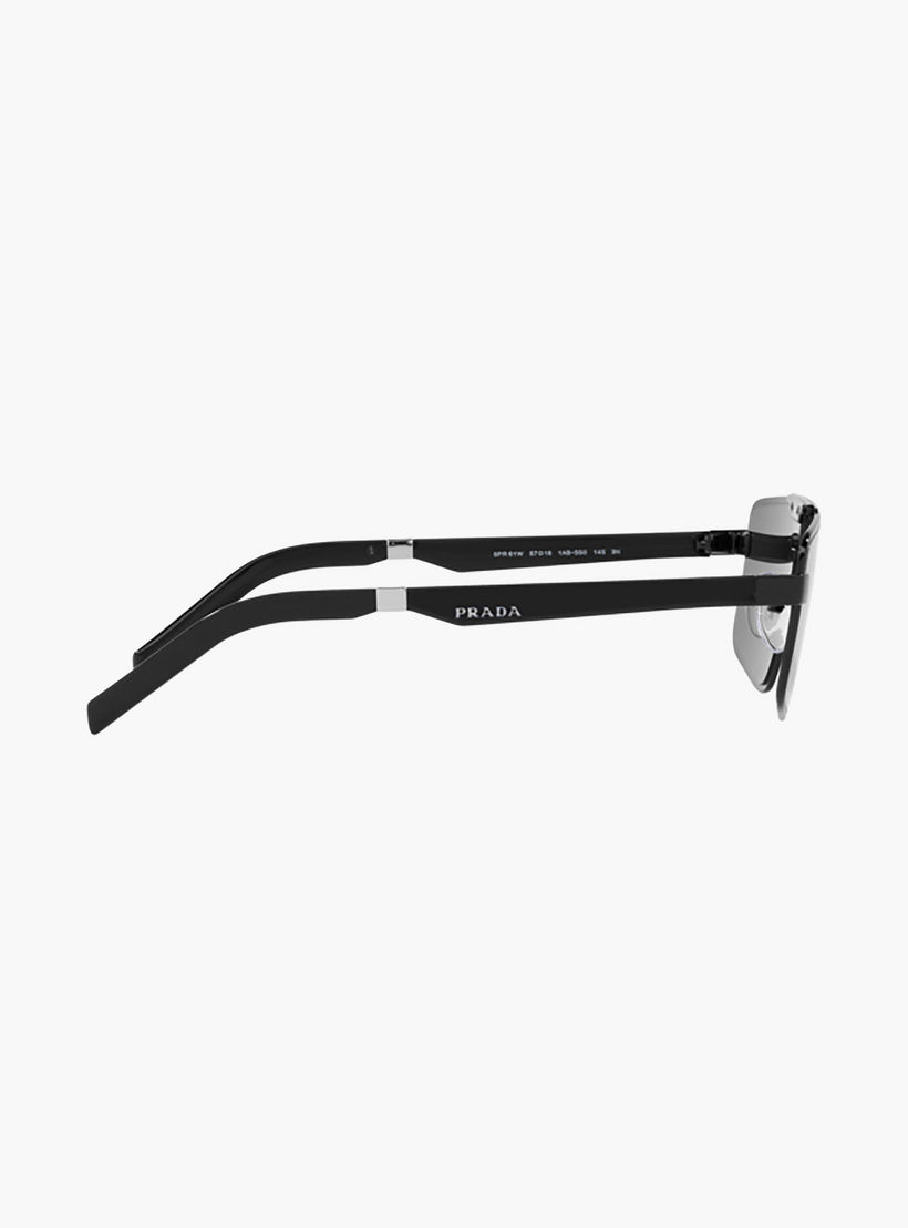 Prada Men Rectangle Grey Sunglasses | 61WS-men-sunglasses-image-2