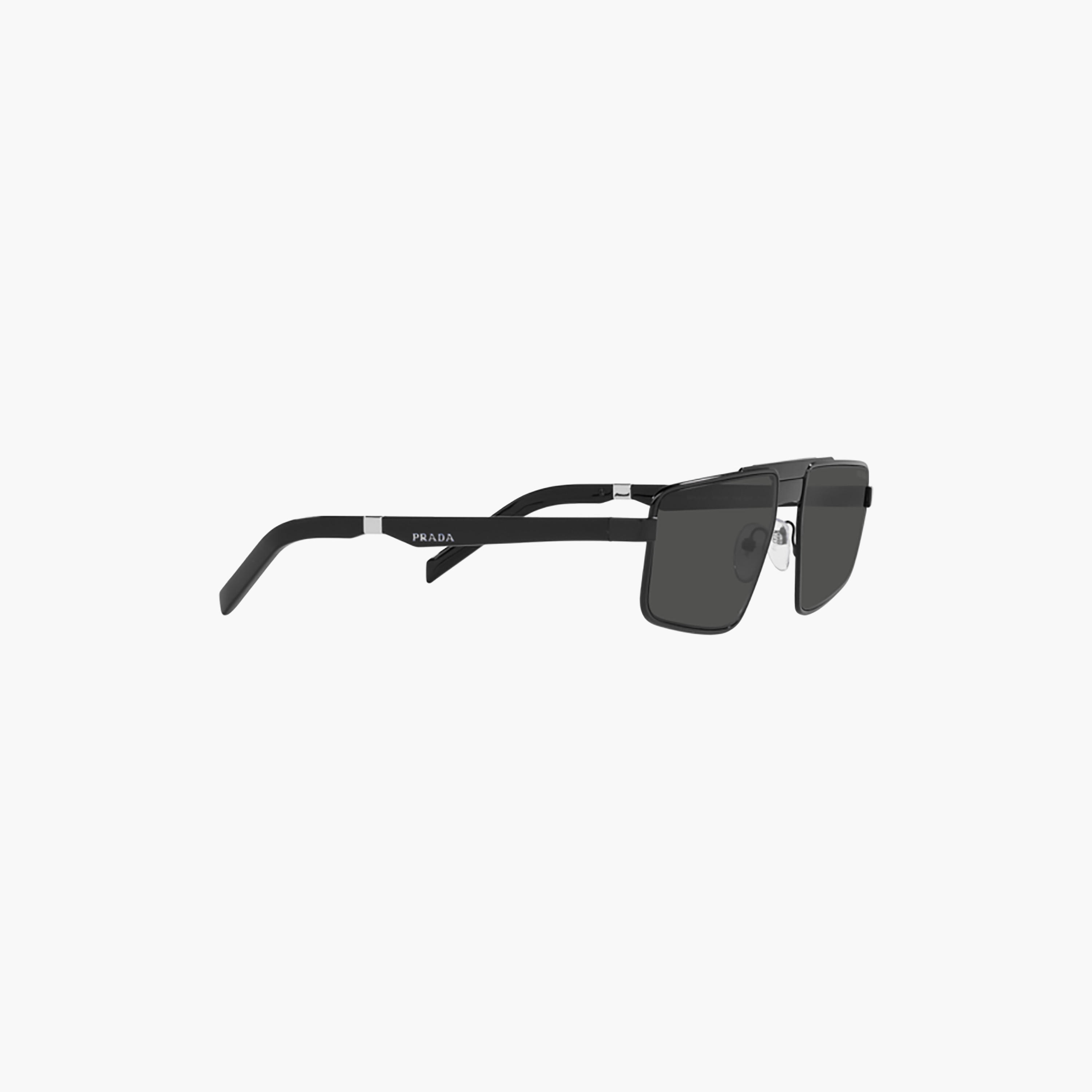 نظارات شمسية رمادية مستطيلة الشكل للرجال من برادا | 61WS-men-sunglasses-image-3