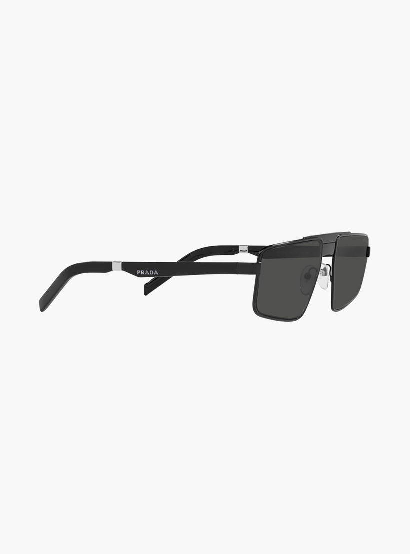 Prada Men Rectangle Grey Sunglasses | 61WS-men-sunglasses-image-3