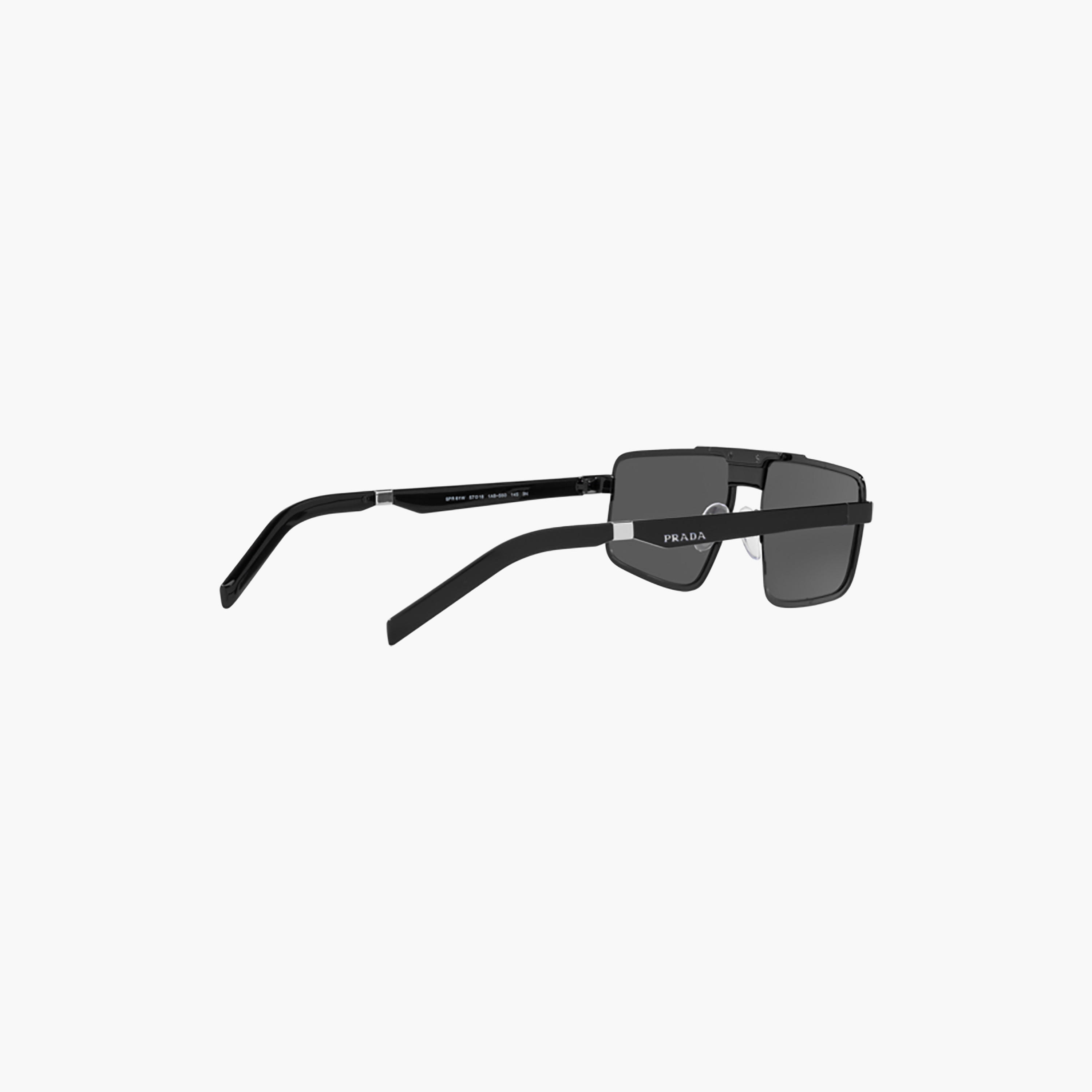 Prada Men Rectangle Grey Sunglasses | 61WS-men-sunglasses-image-5