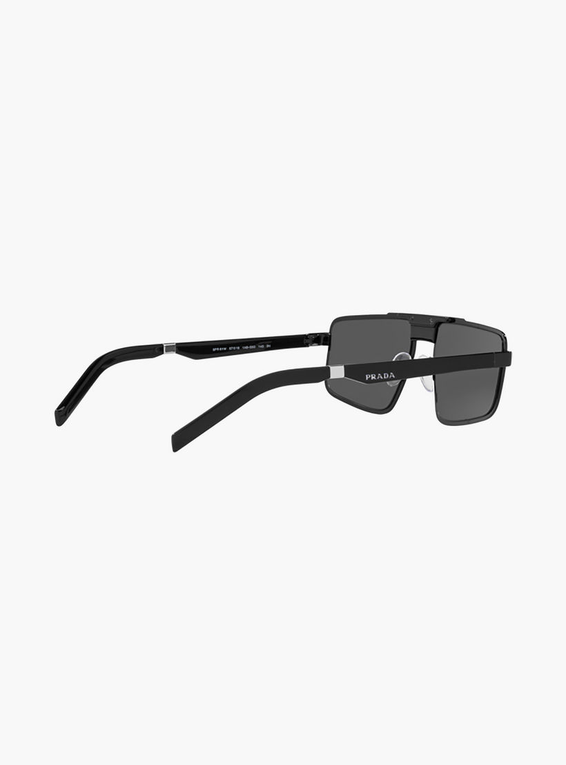 Prada Men Rectangle Grey Sunglasses | 61WS-men-sunglasses-image-5