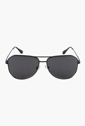 Prada Men Aviator Grey Sunglasses | 63XS-men-sunglasses-image-1