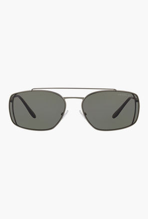 نظارات شمسية برادا للرجال من طراز Navigator باللون الأخضر المستقطب | 64VS-men-sunglasses-image-1