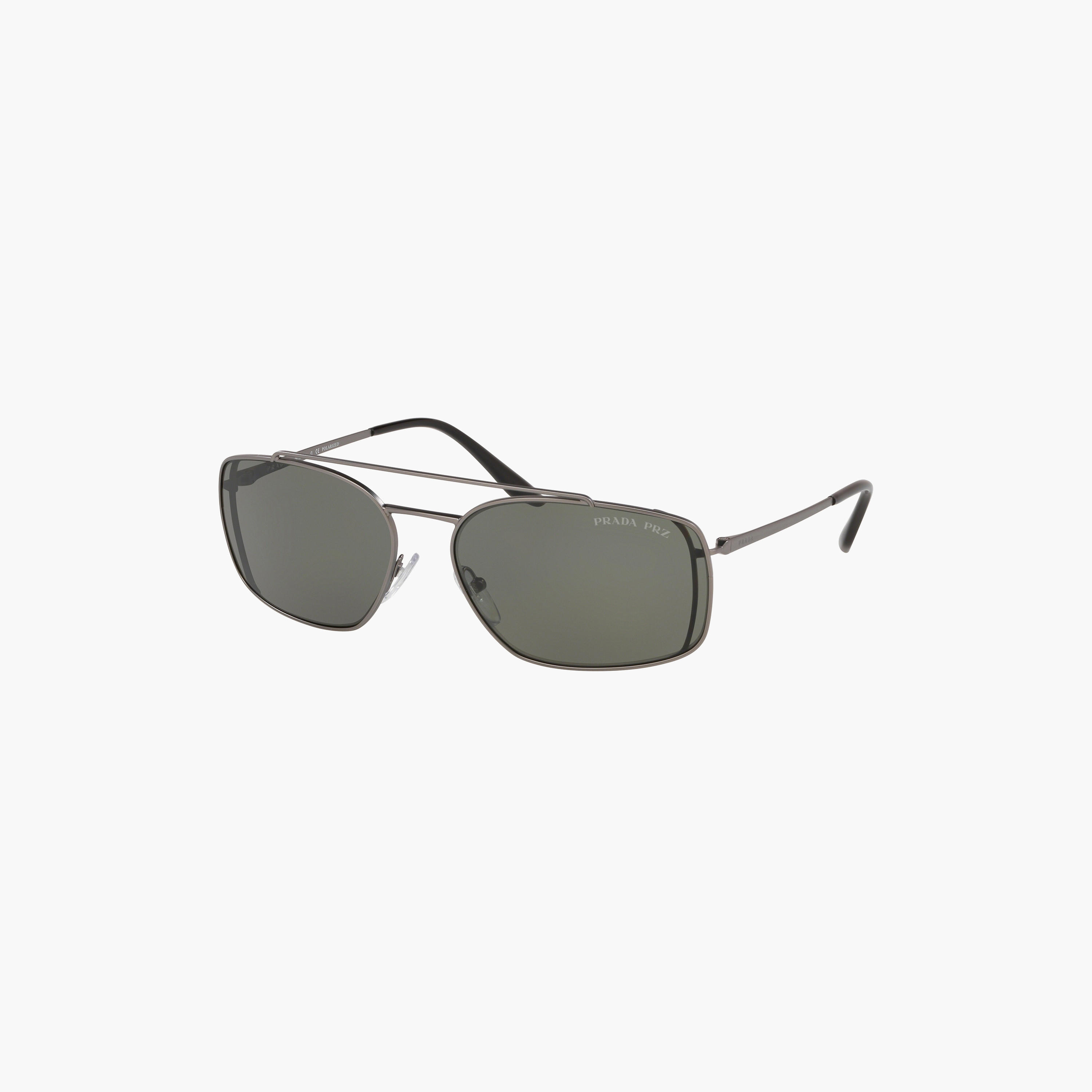 Prada Men Navigator Polorized Green Sunglasses | 64VS-men-sunglasses-image-4
