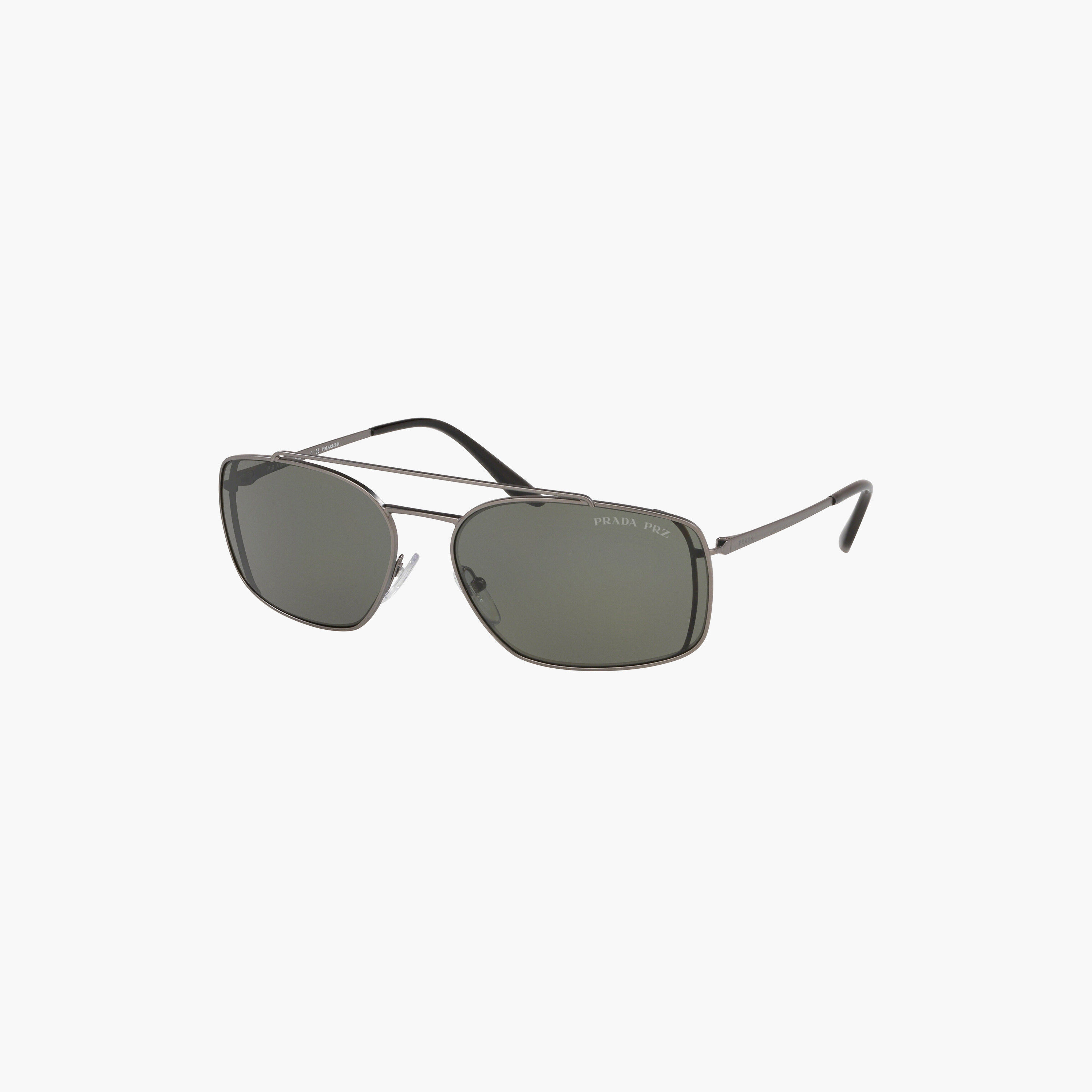 Prada Men Navigator Polorized Green Sunglasses | 64VS-men-sunglasses-image-4