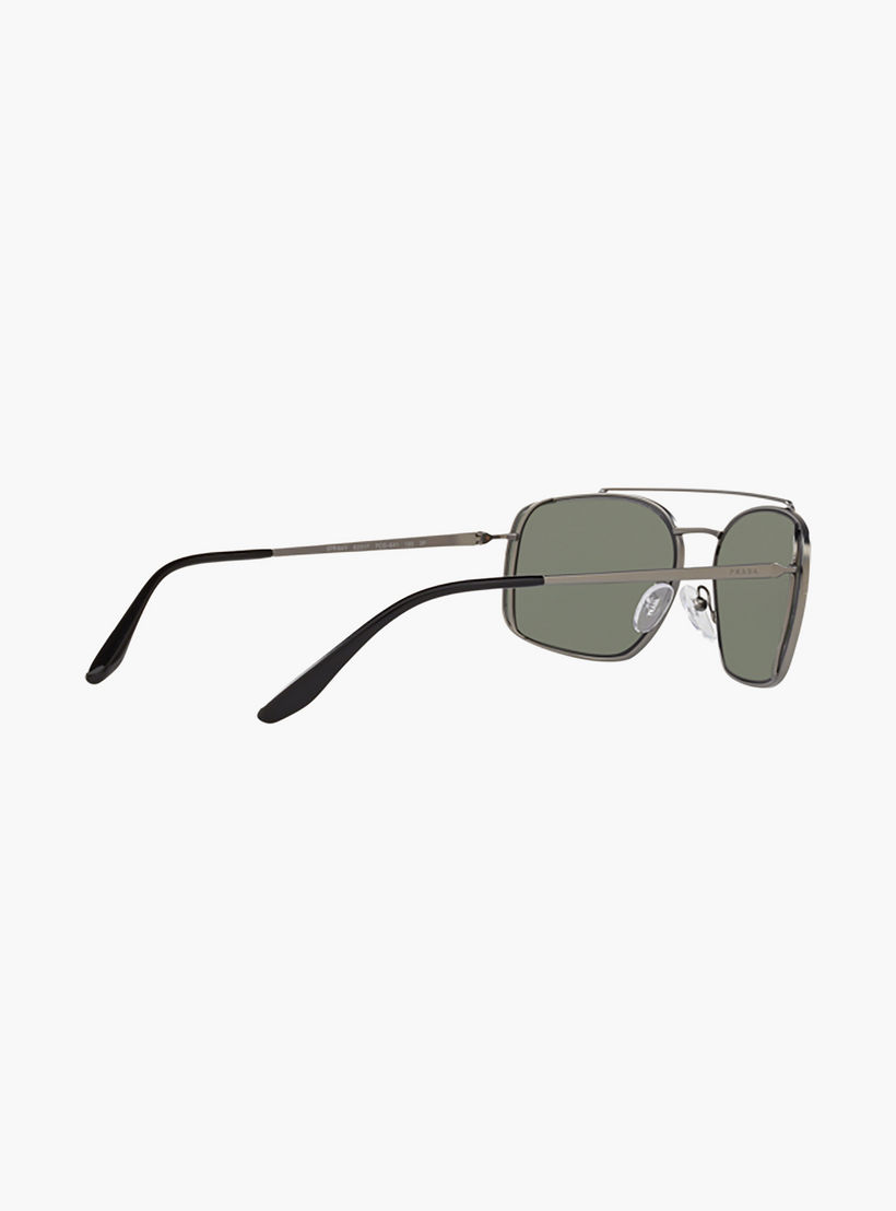 Prada Men Navigator Polorized Green Sunglasses | 64VS-men-sunglasses-image-5