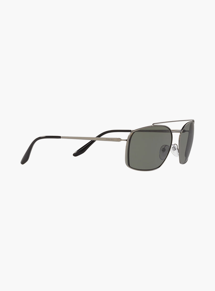 Prada Men Navigator Polorized Green Sunglasses | 64VS-men-sunglasses-image-6