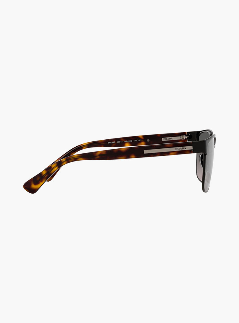 Prada Men Rectangle Grey Polorized Sunglasses | 66ZS-men-sunglasses-image-2