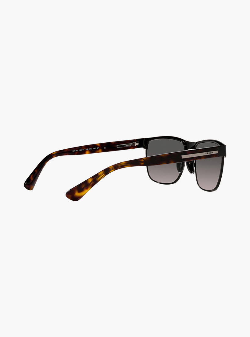 Prada Men Rectangle Grey Polorized Sunglasses | 66ZS-men-sunglasses-image-4