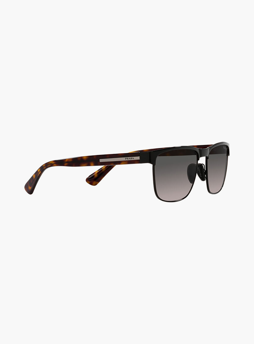 Prada Men Rectangle Grey Polorized Sunglasses | 66ZS-men-sunglasses-image-6