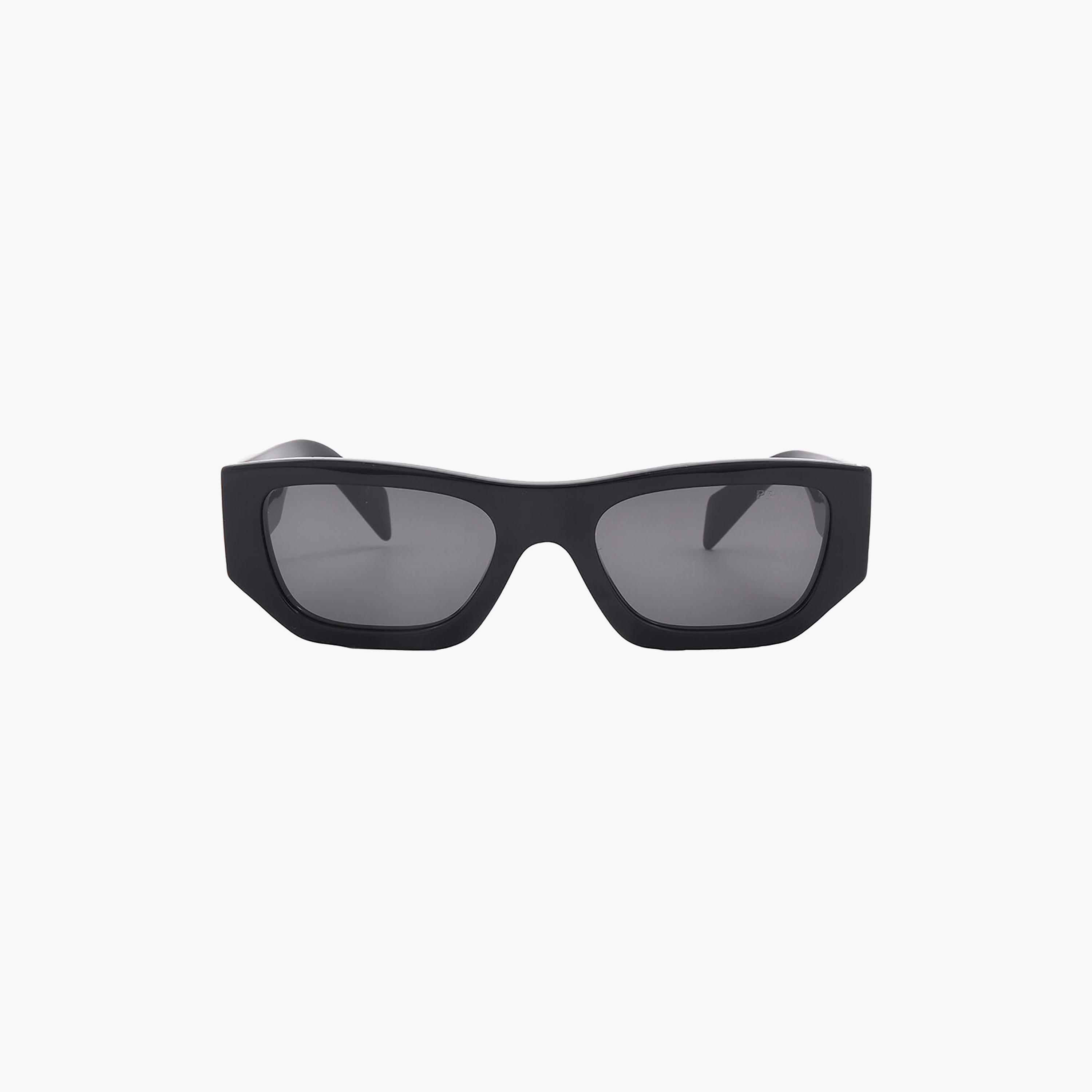 نظارات شمسية برادا رمادية مستطيلة للجنسين | A01S-men-sunglasses-image-1