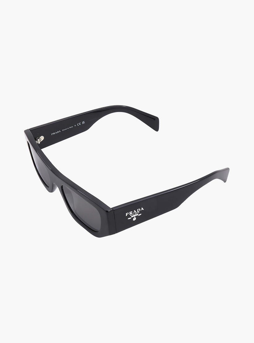 Prada Unisex Rectangle Grey Sunglasses | A01S-men-sunglasses-image-3