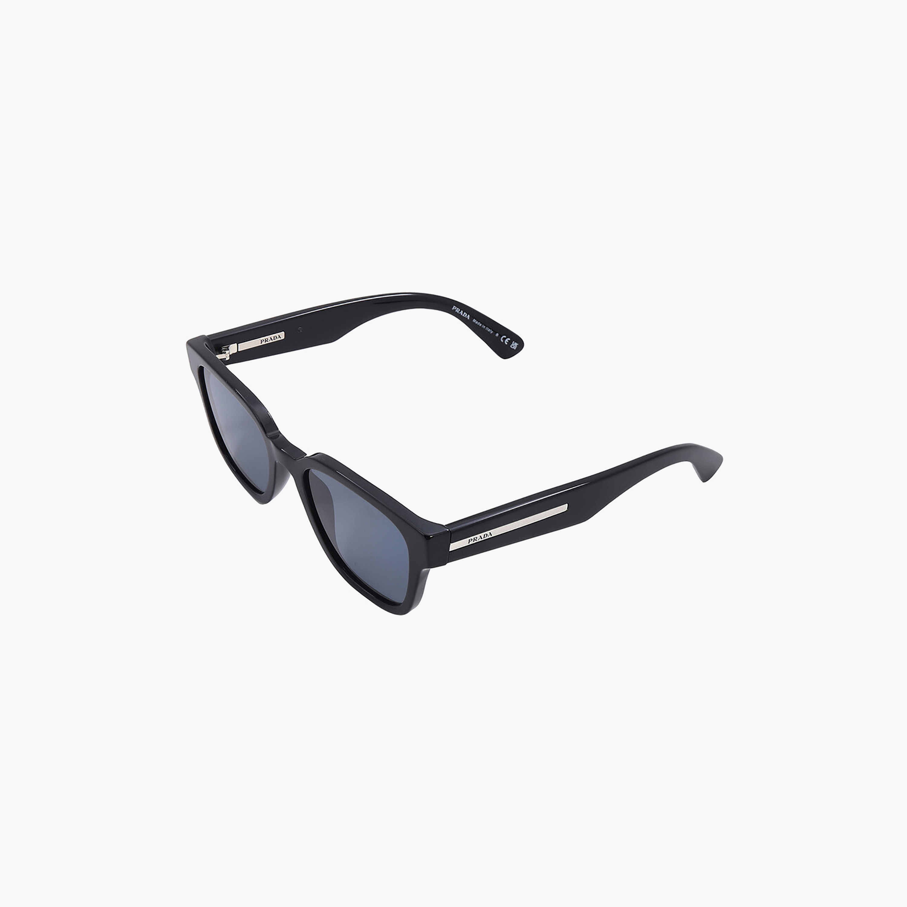 نظارات شمسية مربعة رمادية من برادا للرجال | A04S-men-sunglasses-image-3