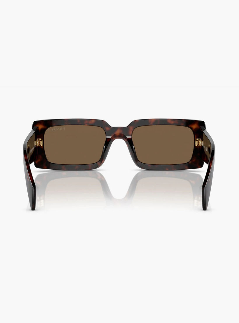 Prada Women Rectangle Polorized Brown Sunglasses | A07S-women-sunglasses-image-4