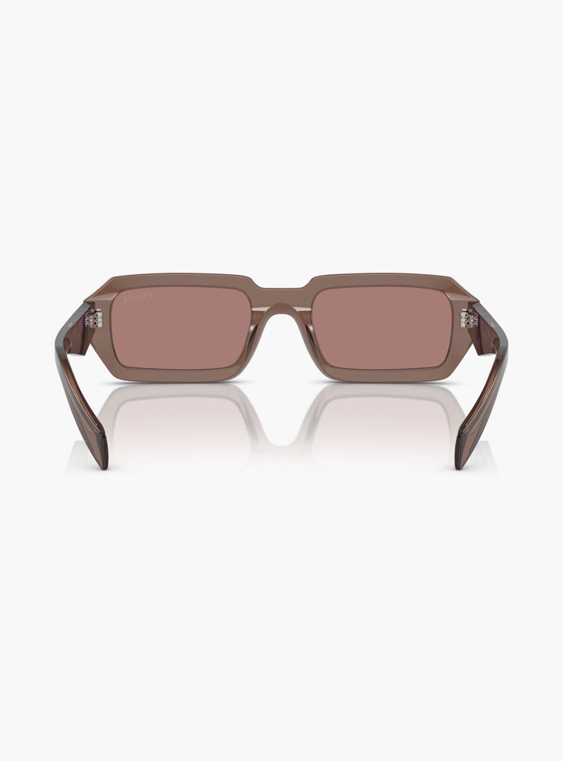 Prada Women Rectangle Brown Sunglasses | A12S-women-sunglasses-image-5