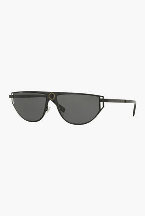 Versace Men Aviator Polorized Black Sunglasses | 2213-men-sunglasses-image-1
