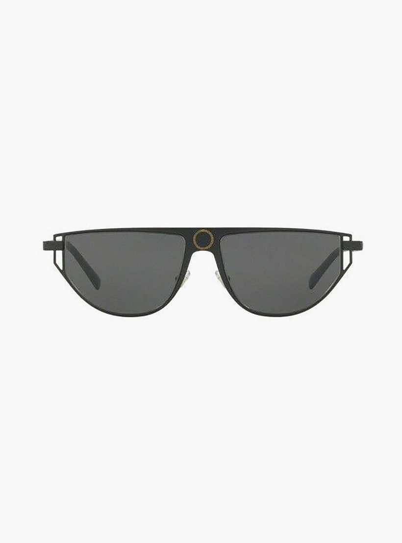 Versace Men Aviator Polorized Black Sunglasses | 2213-men-sunglasses-image-2