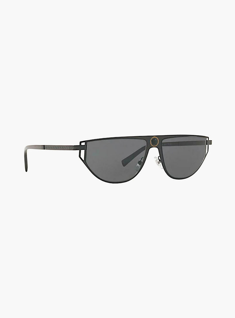 Versace Men Aviator Polorized Black Sunglasses | 2213-men-sunglasses-image-3