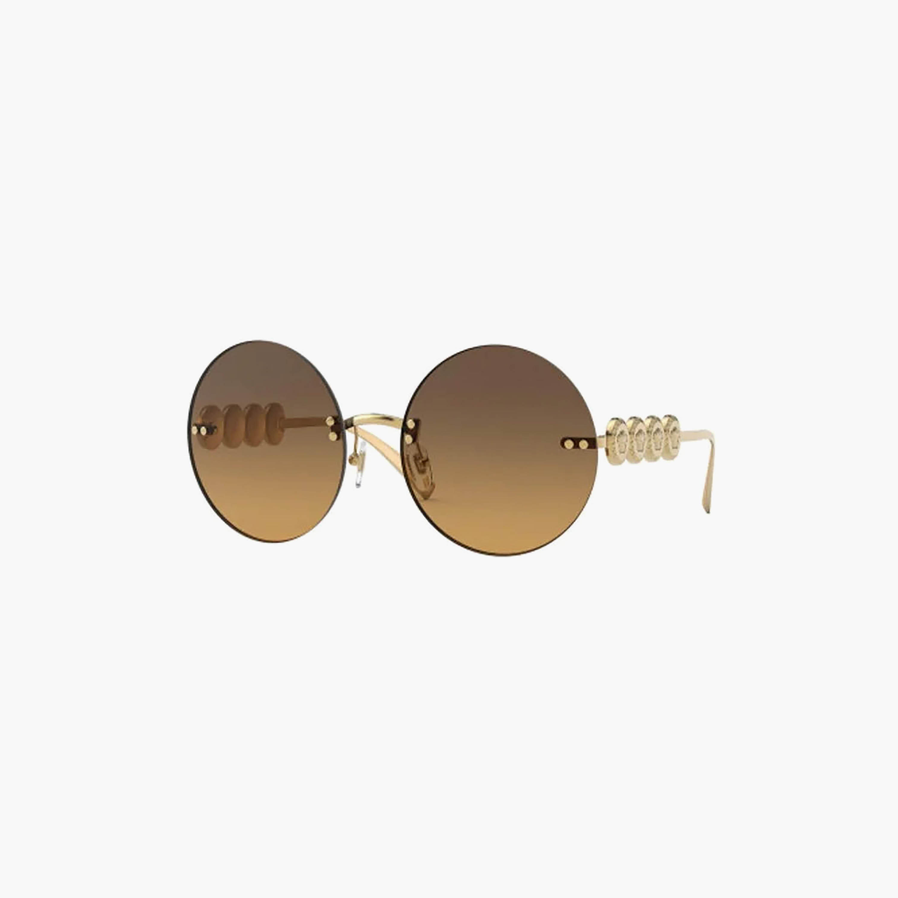 نظارات شمسية دائرية بنية اللون للنساء من فرزاتشي | 2214-women-sunglasses-image-1
