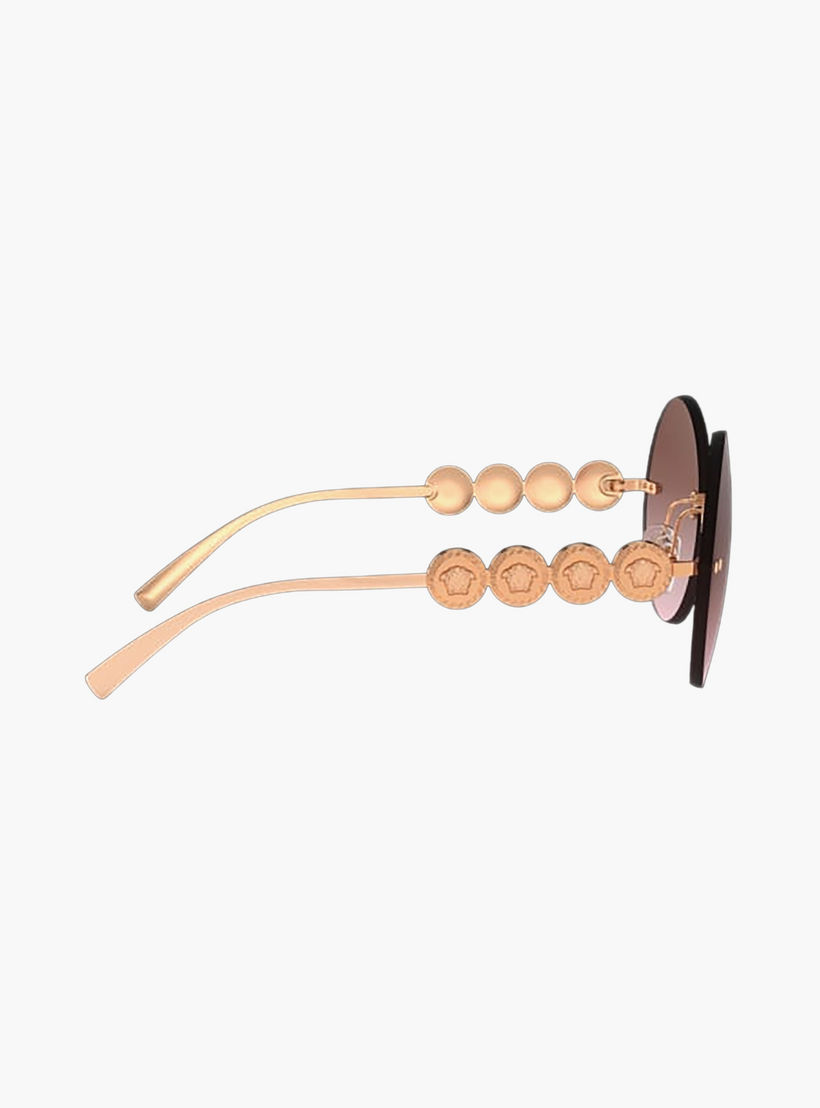 Versace Unisex Round Pink Sunglasses | 2214-men-sunglasses-image-4
