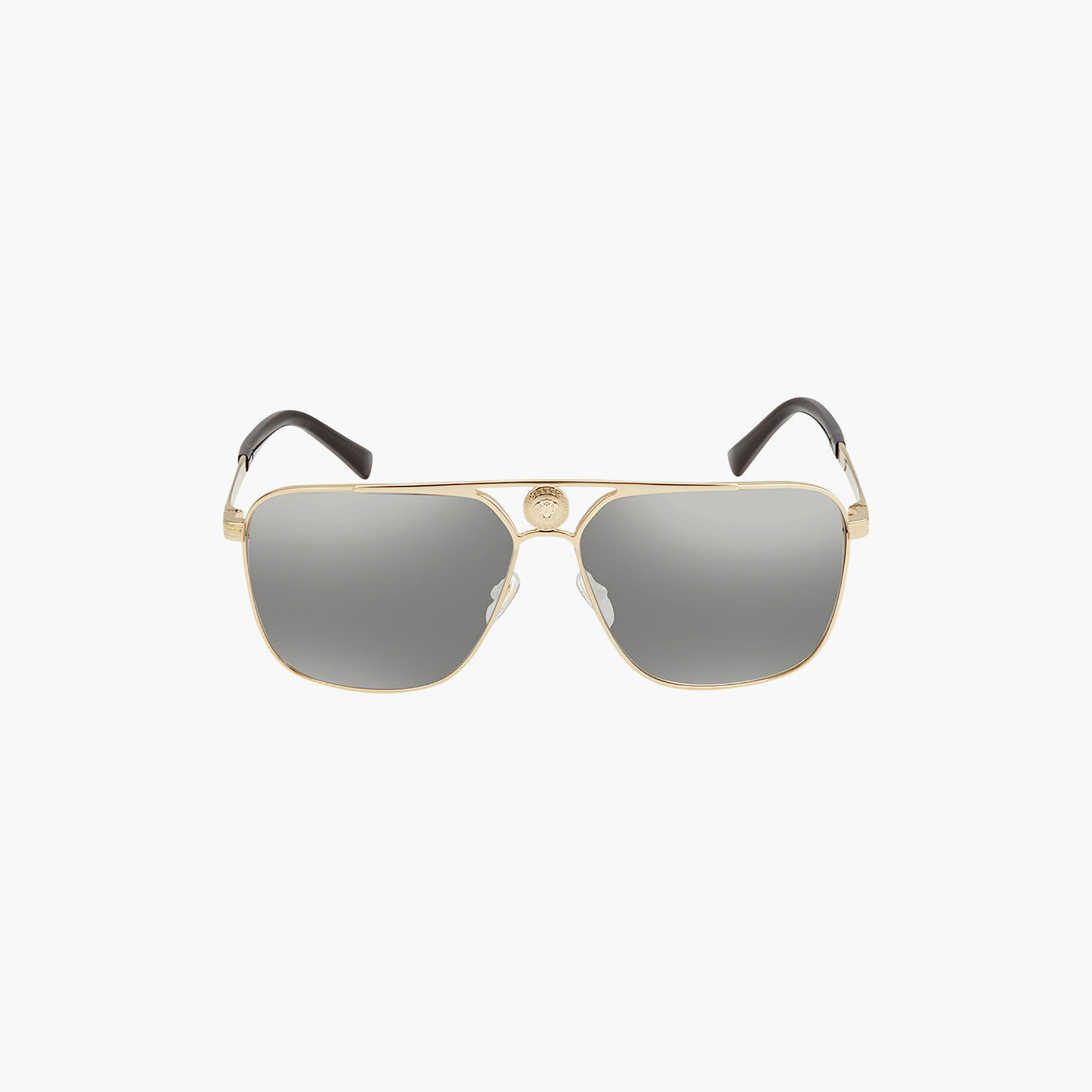 Versace Unisex Aviator Polorized Grey Sunglasses | 2238-men-sunglasses-image-1