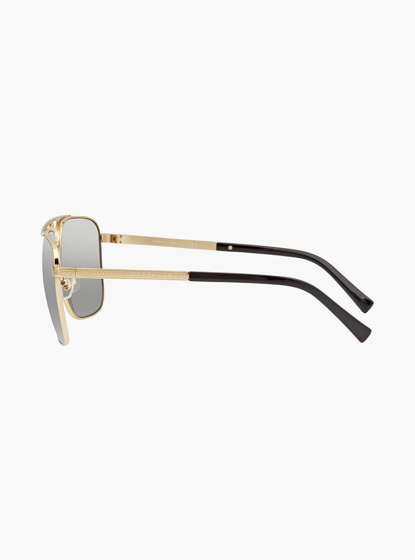 Versace Unisex Aviator Polorized Grey Sunglasses | 2238-men-sunglasses-image-3
