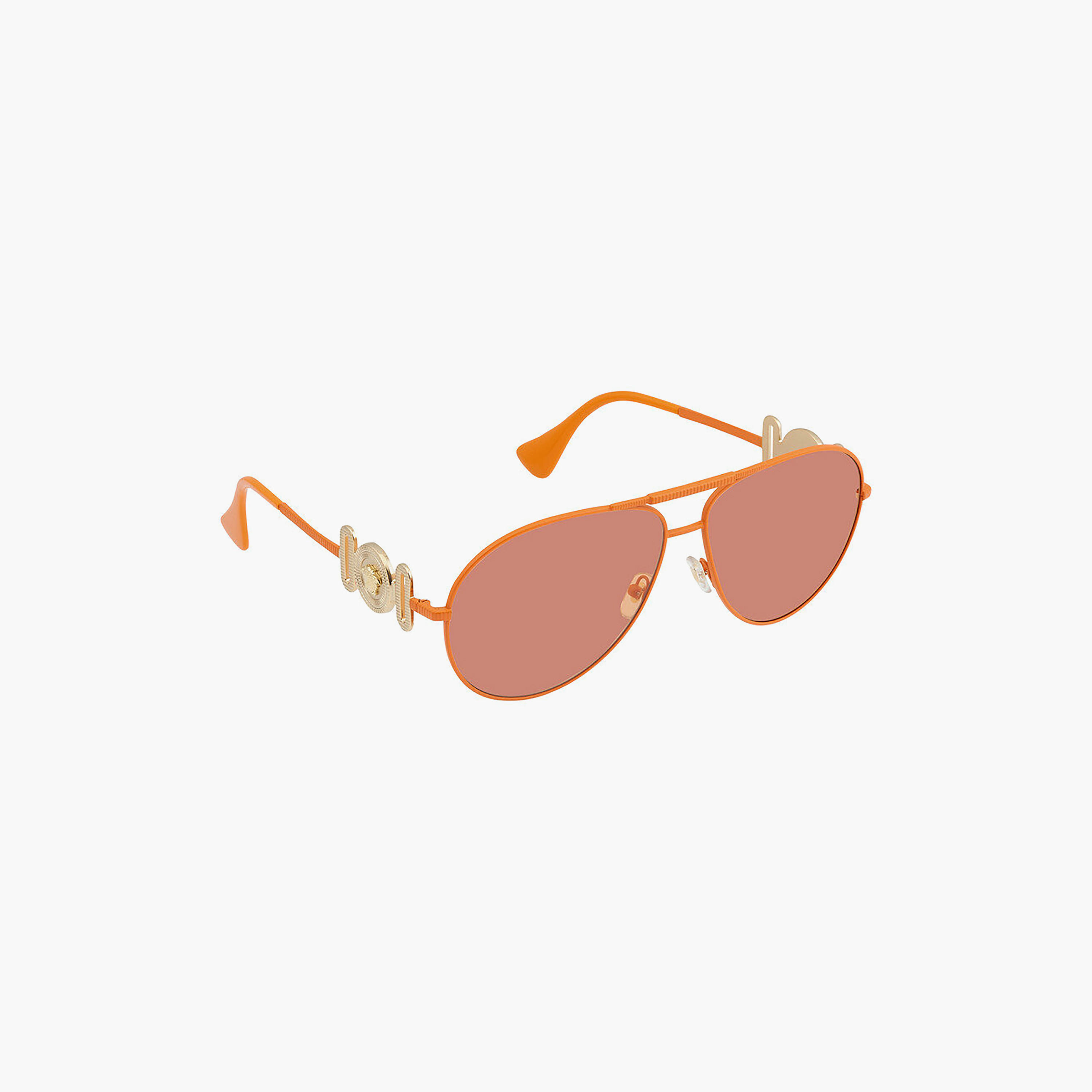نظارات شمسية فيرساتشي للجنسين بتصميم طيار برتقالي | 2249-men-sunglasses-image-2
